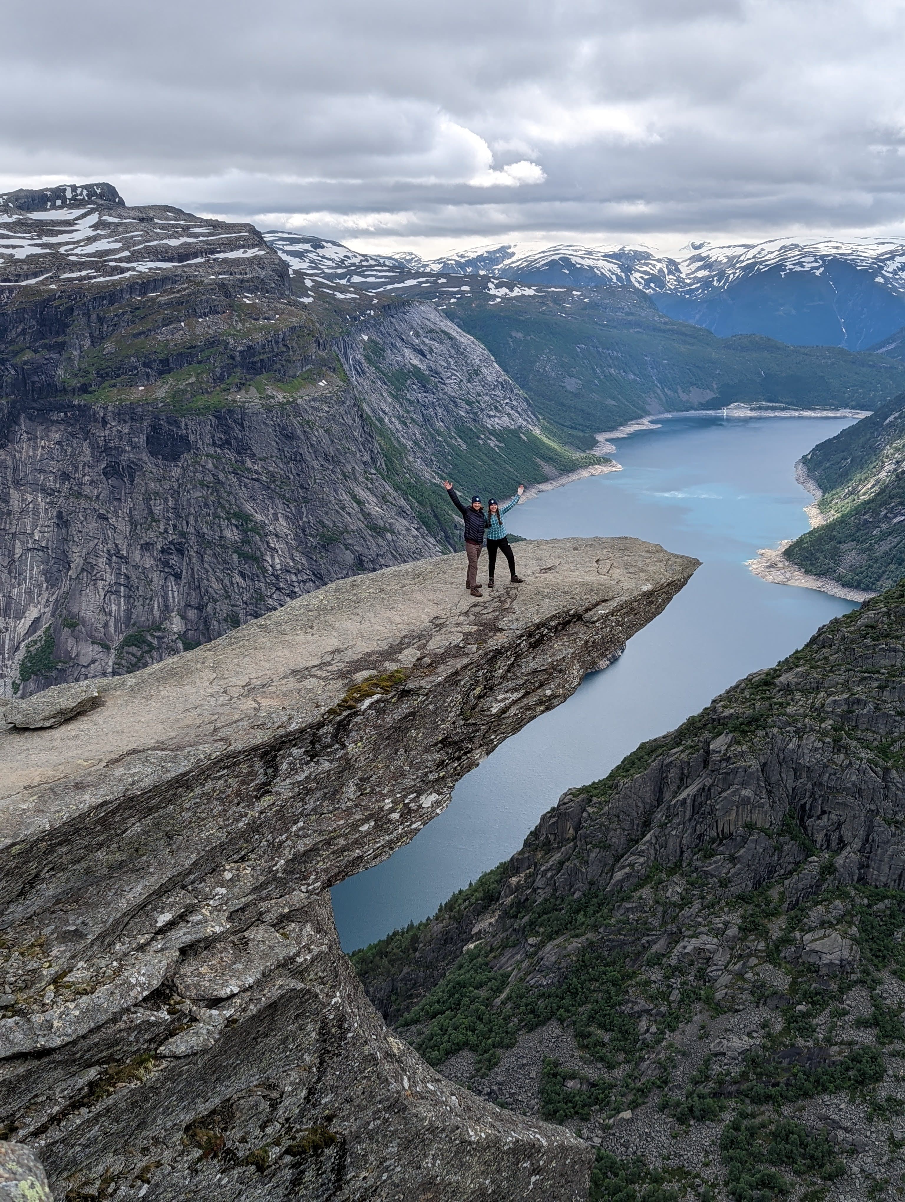 Picture of Sarah at Trolltunga