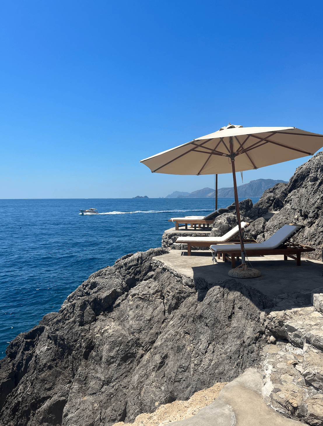 Sea and seaside view