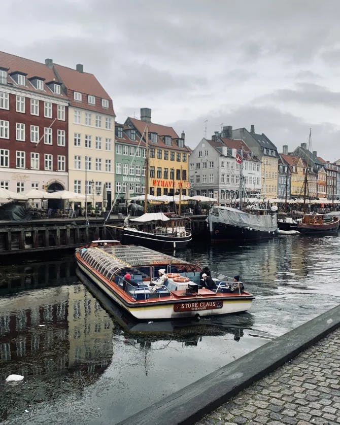 A beautiful view of Nyhavn