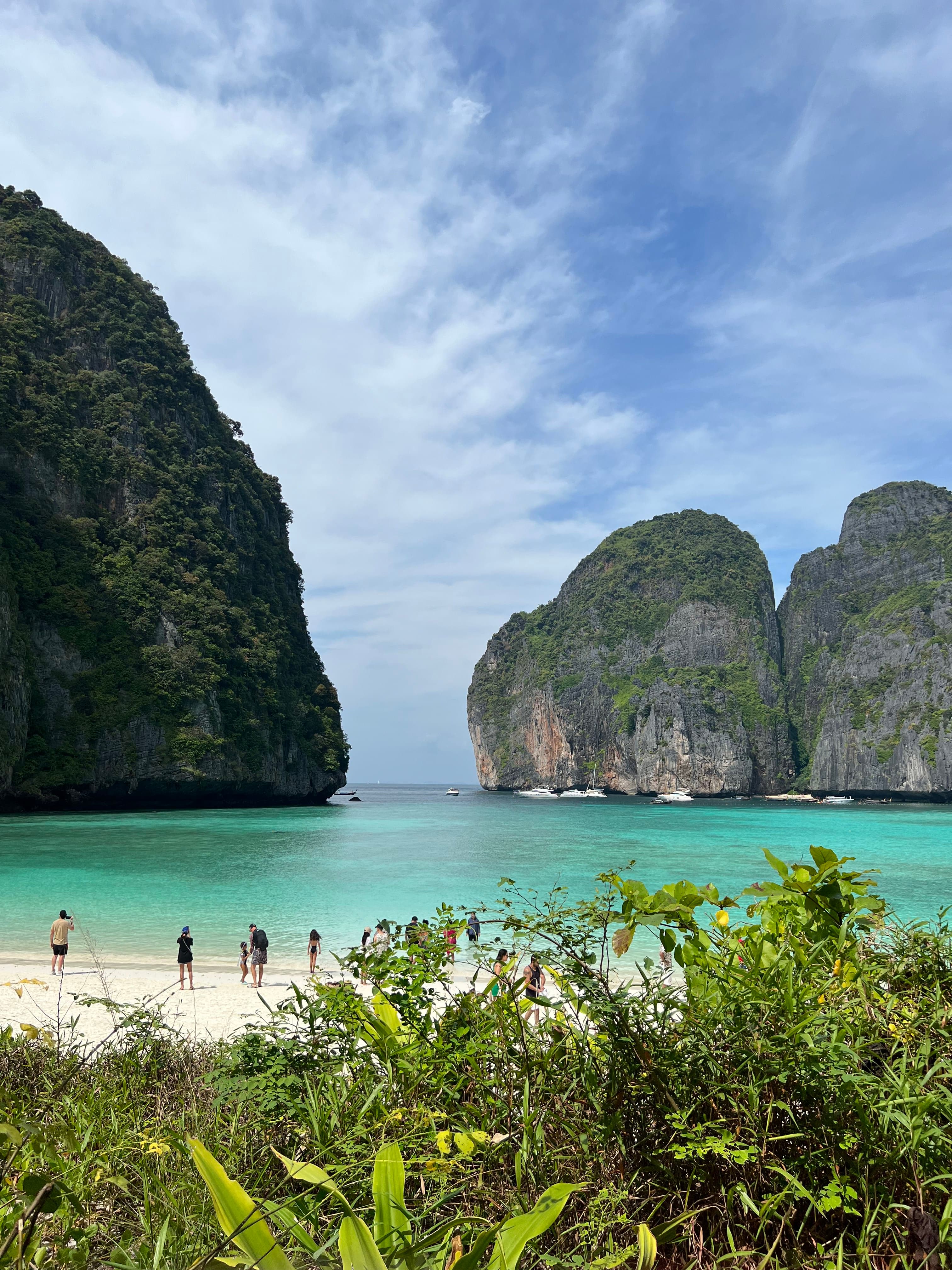 Sea and seaside view