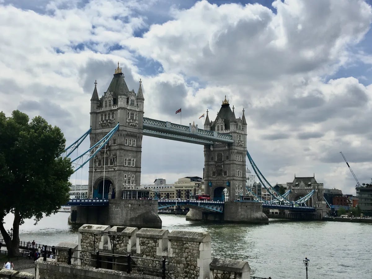 View of London's Tower Bridge