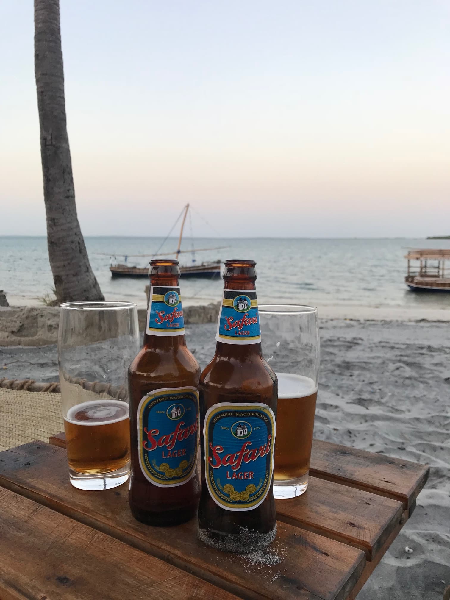 View of drink bottles