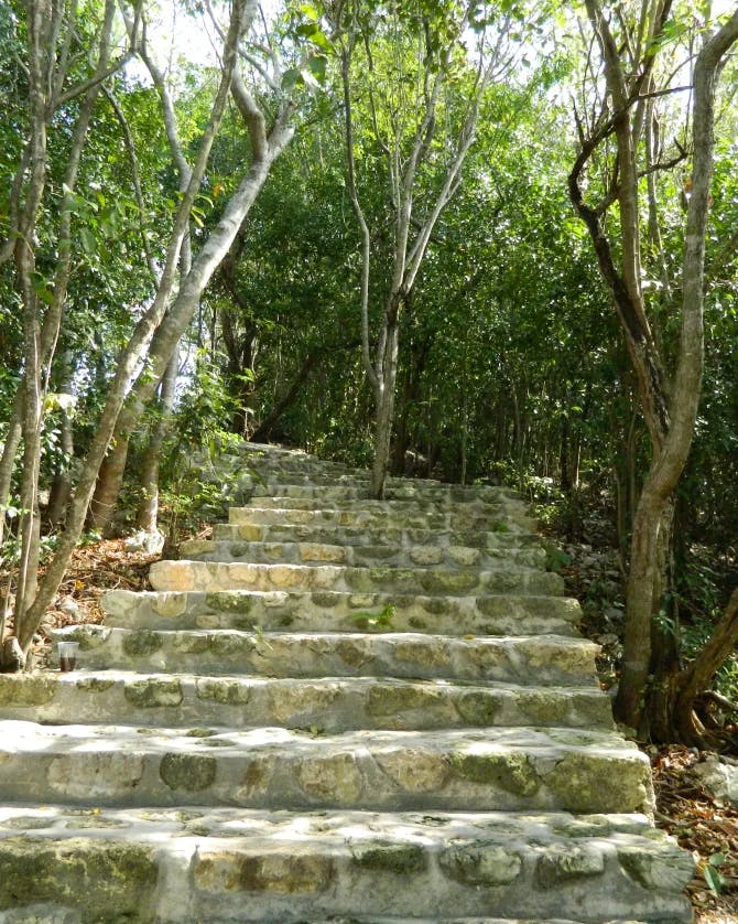 Stairs leading to serenity