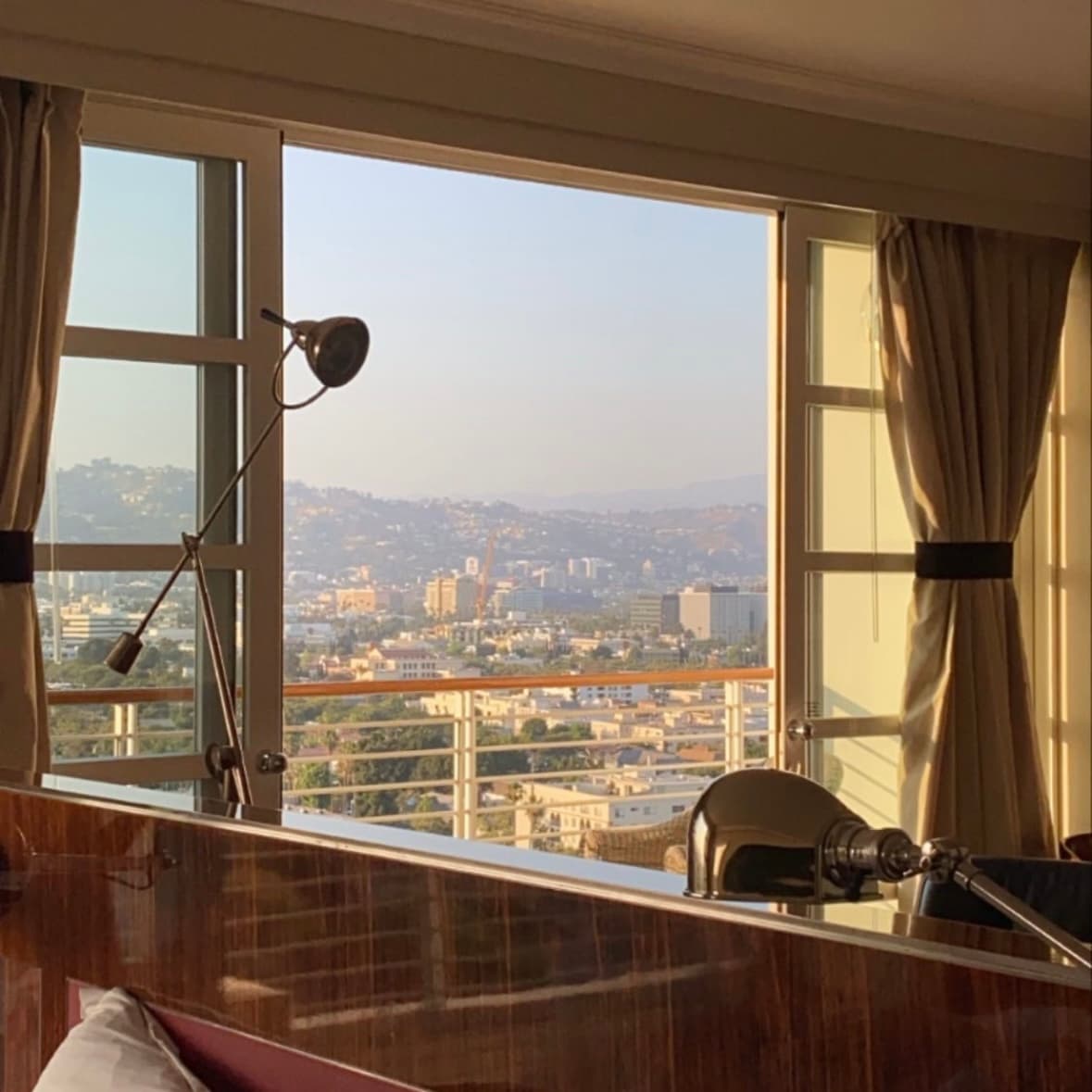 View from the room window