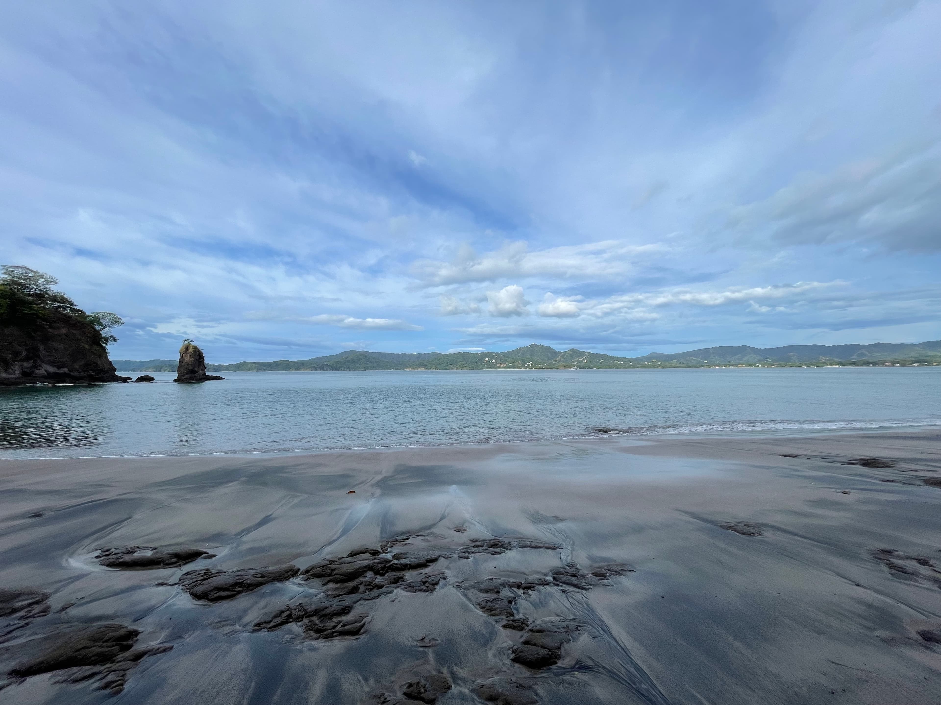 Spectacular view of the sea