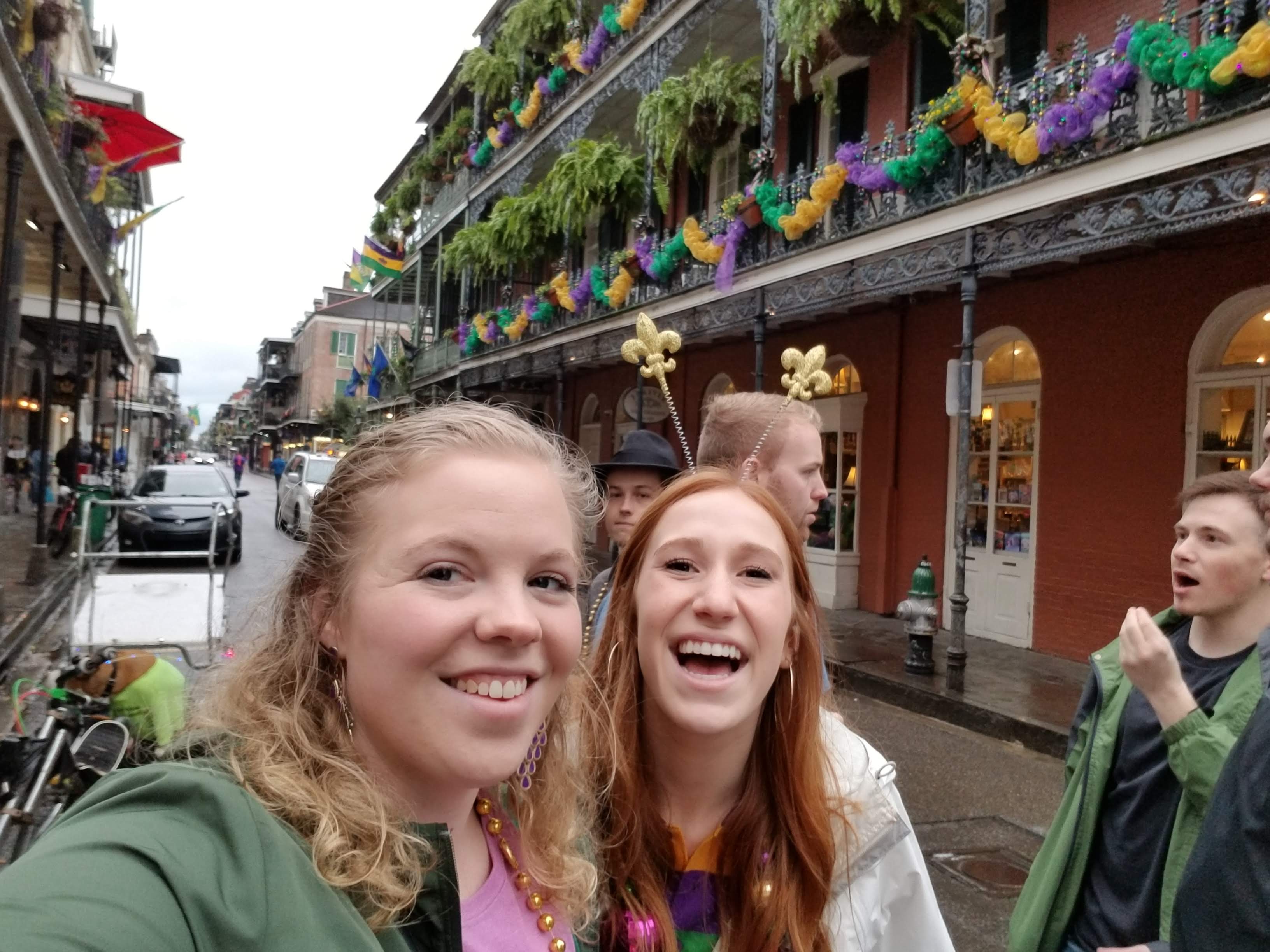 Out and about exploring the city