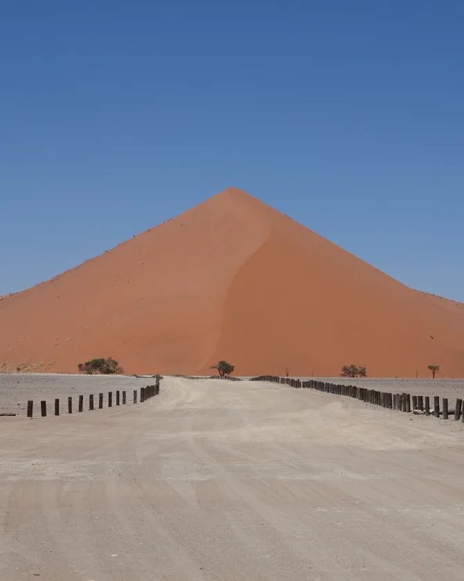 A beautiful view of Sossusvlei