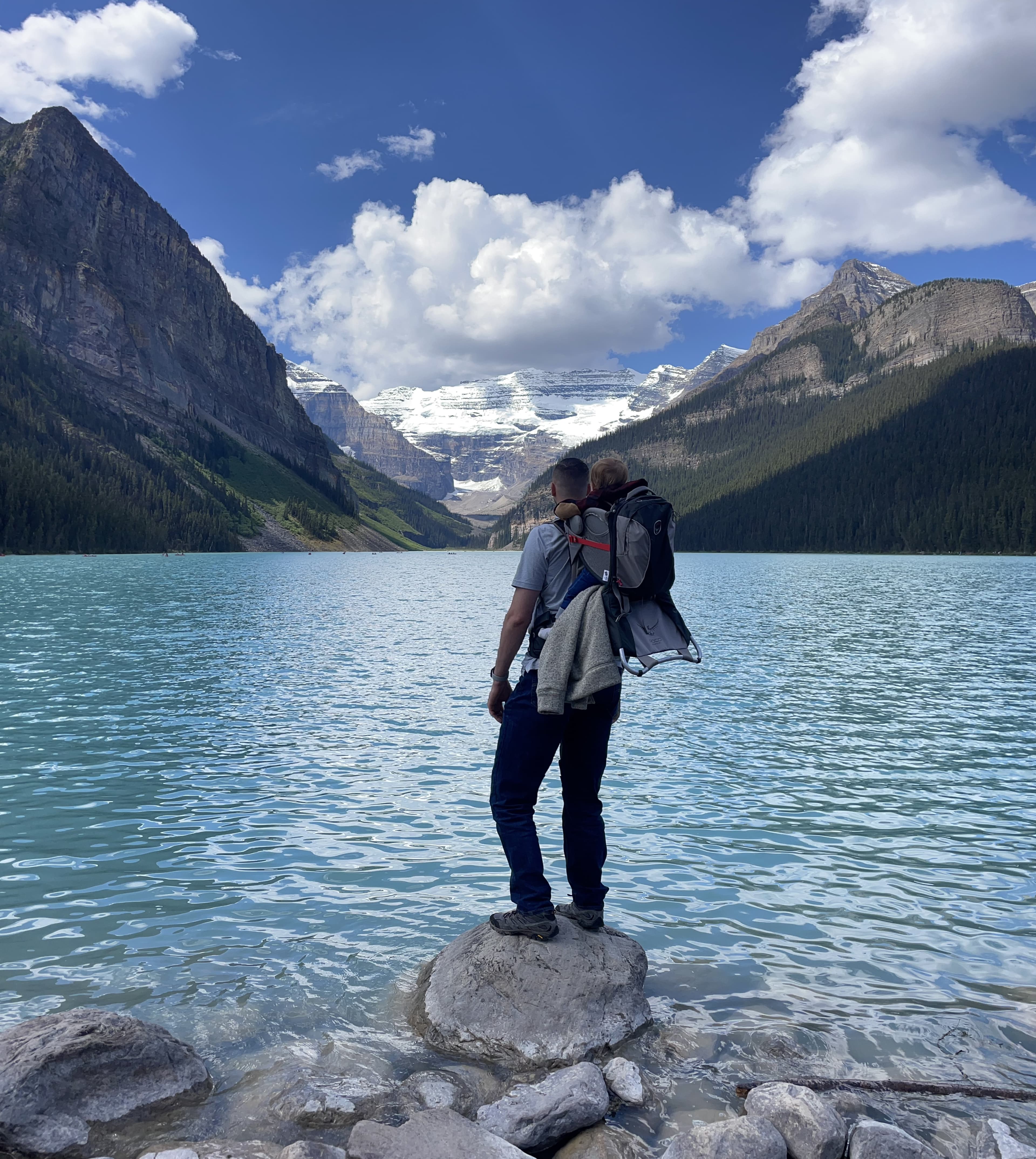 Beautiful view of the lake