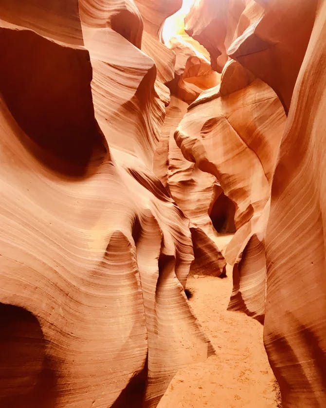 A photo of a canyon in Arizona.