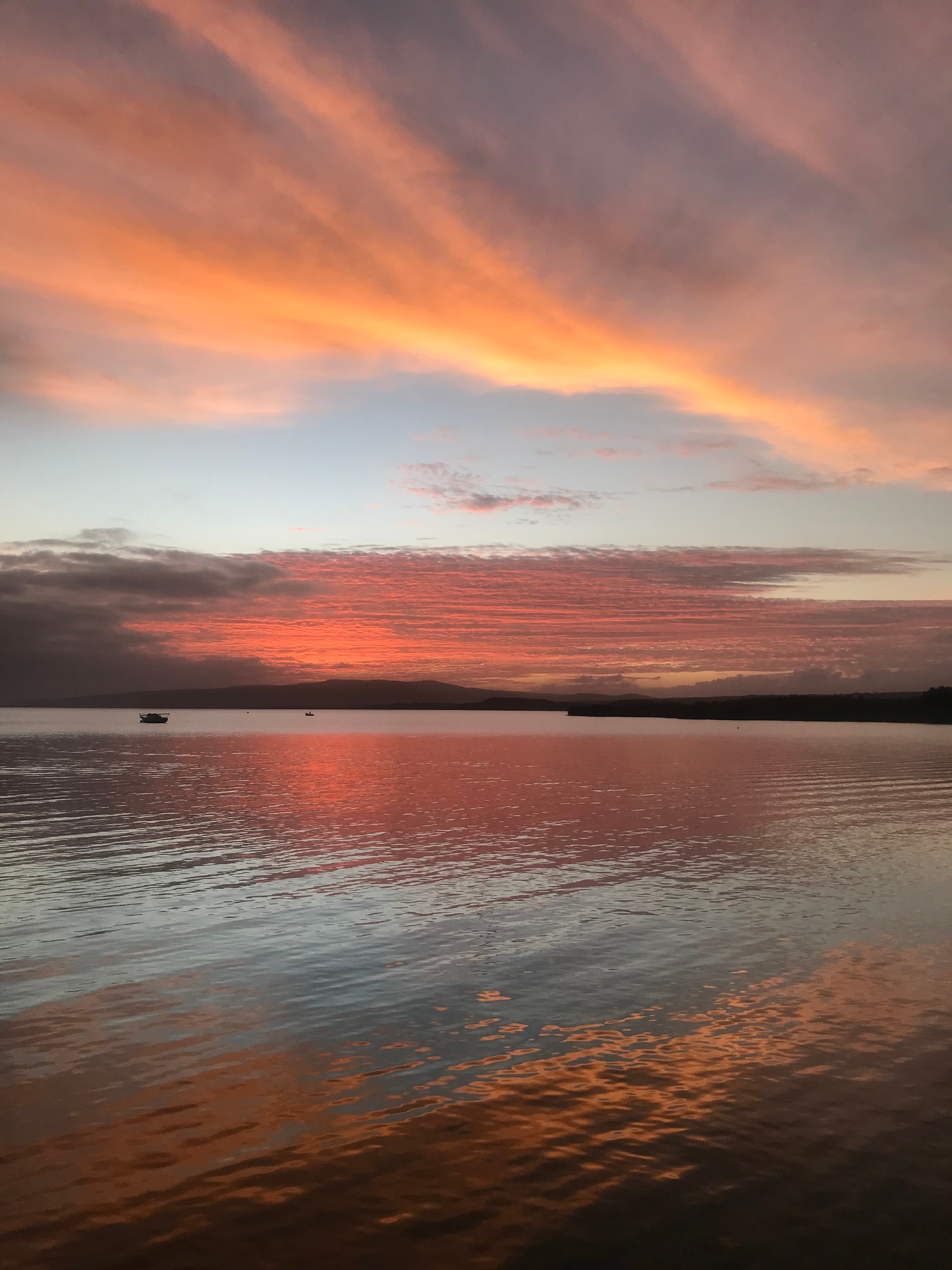 Beautiful colors of sunset