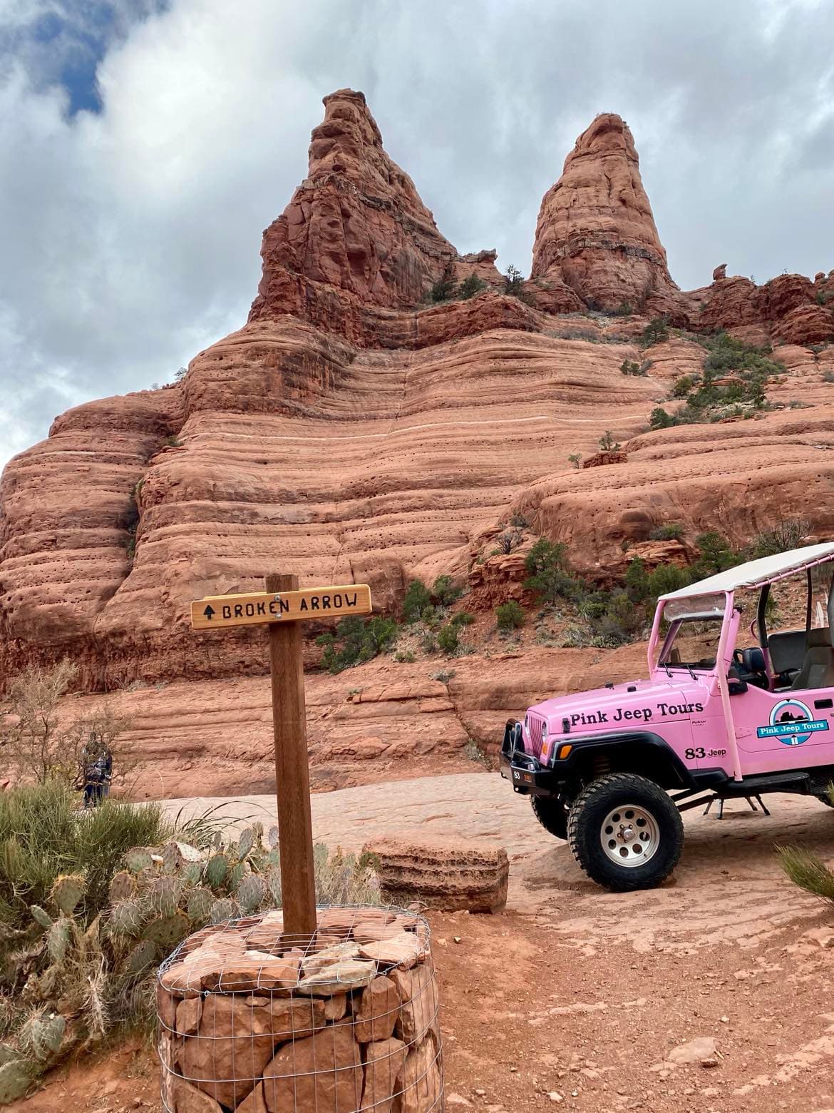 Pink Jeep Tours' jeep