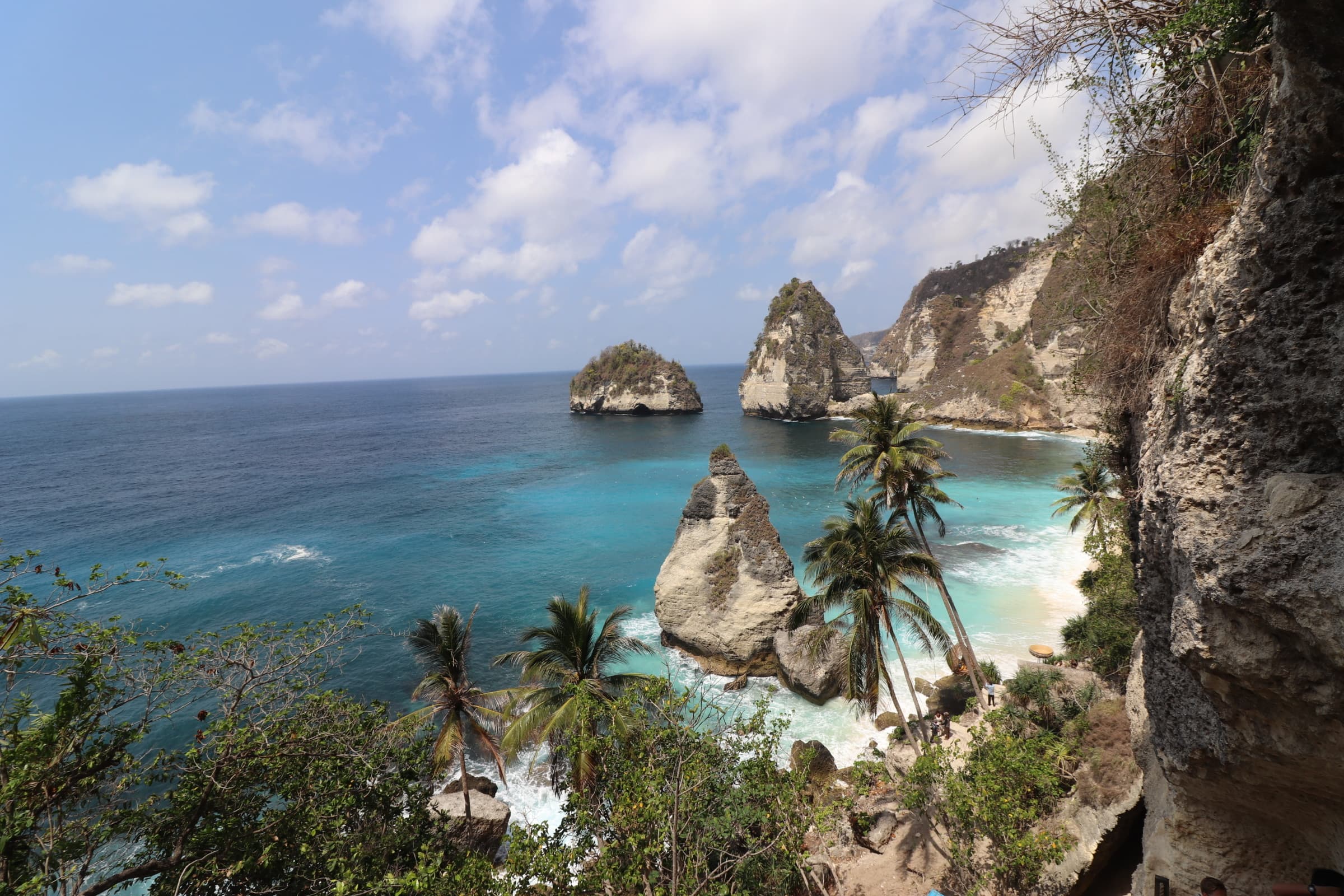 Beautiful view of the beach