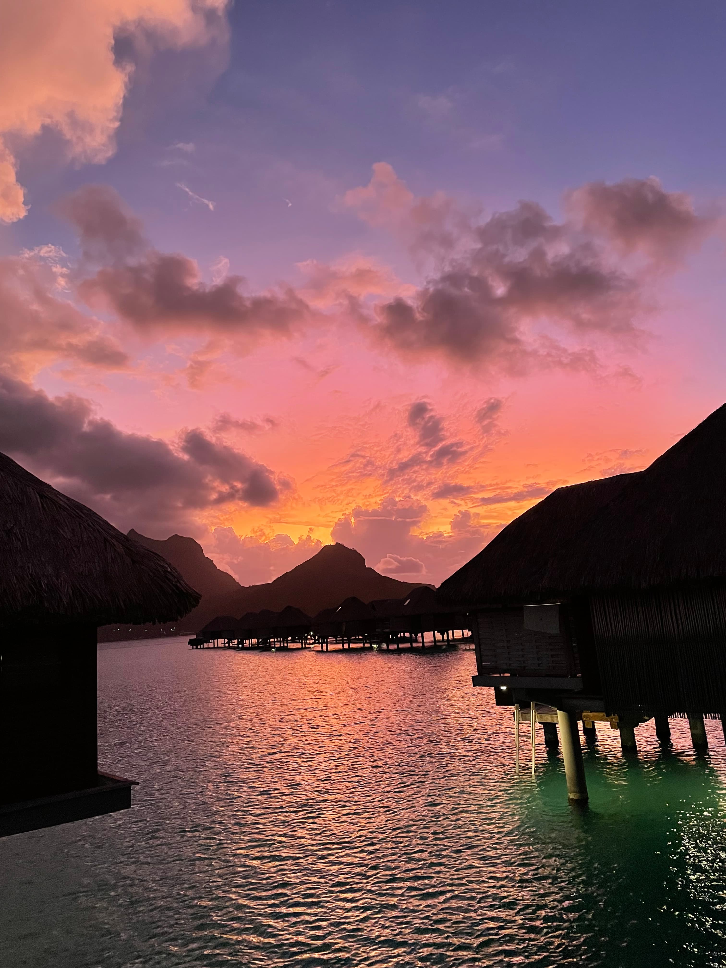 A beautiful view of sky at sunset