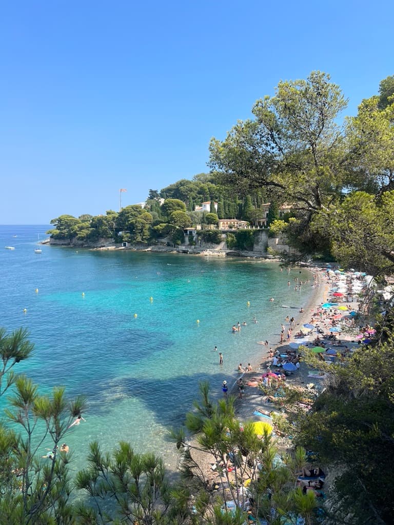 Beautiful view of the beach