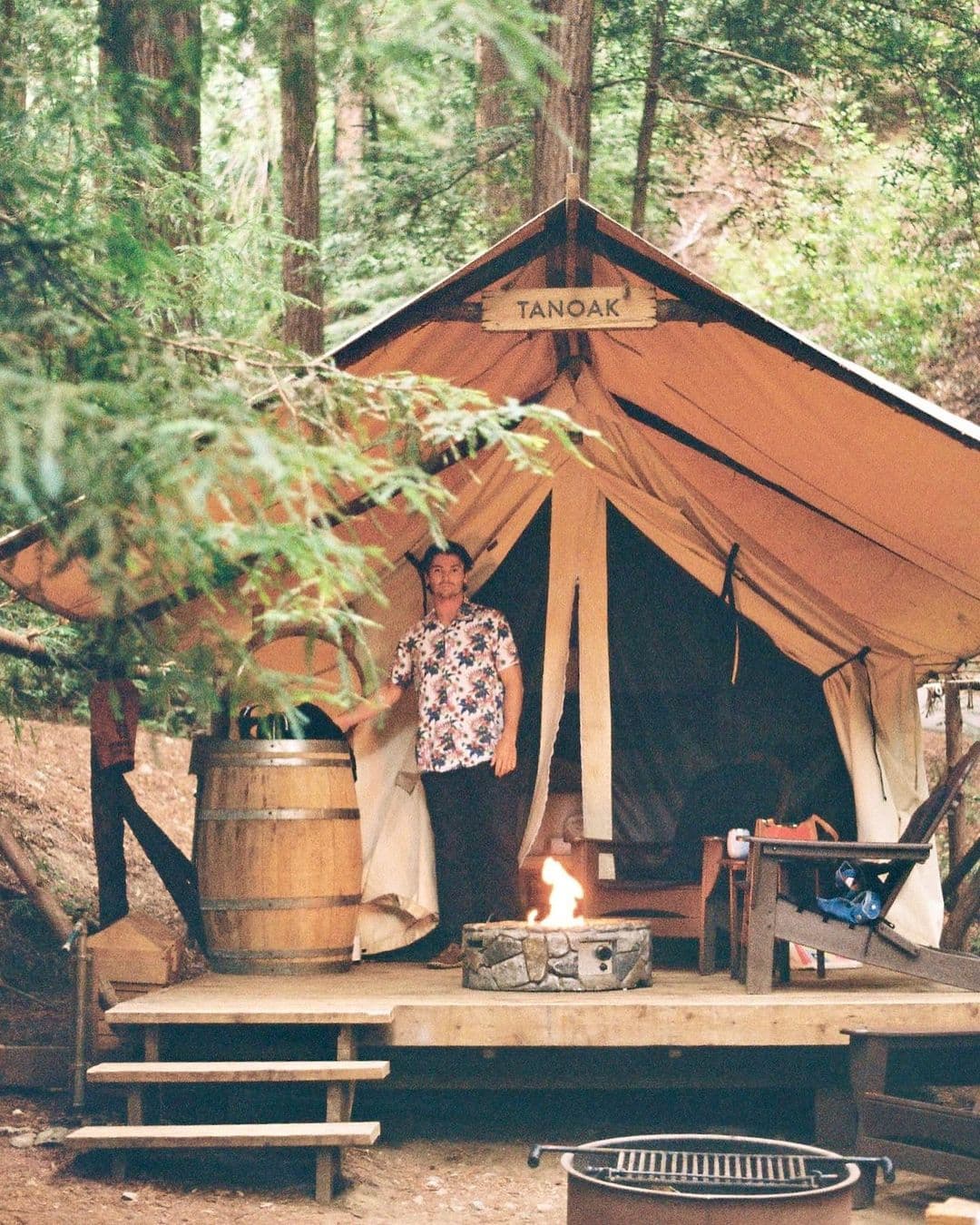 Picture of man at Ventana Campground