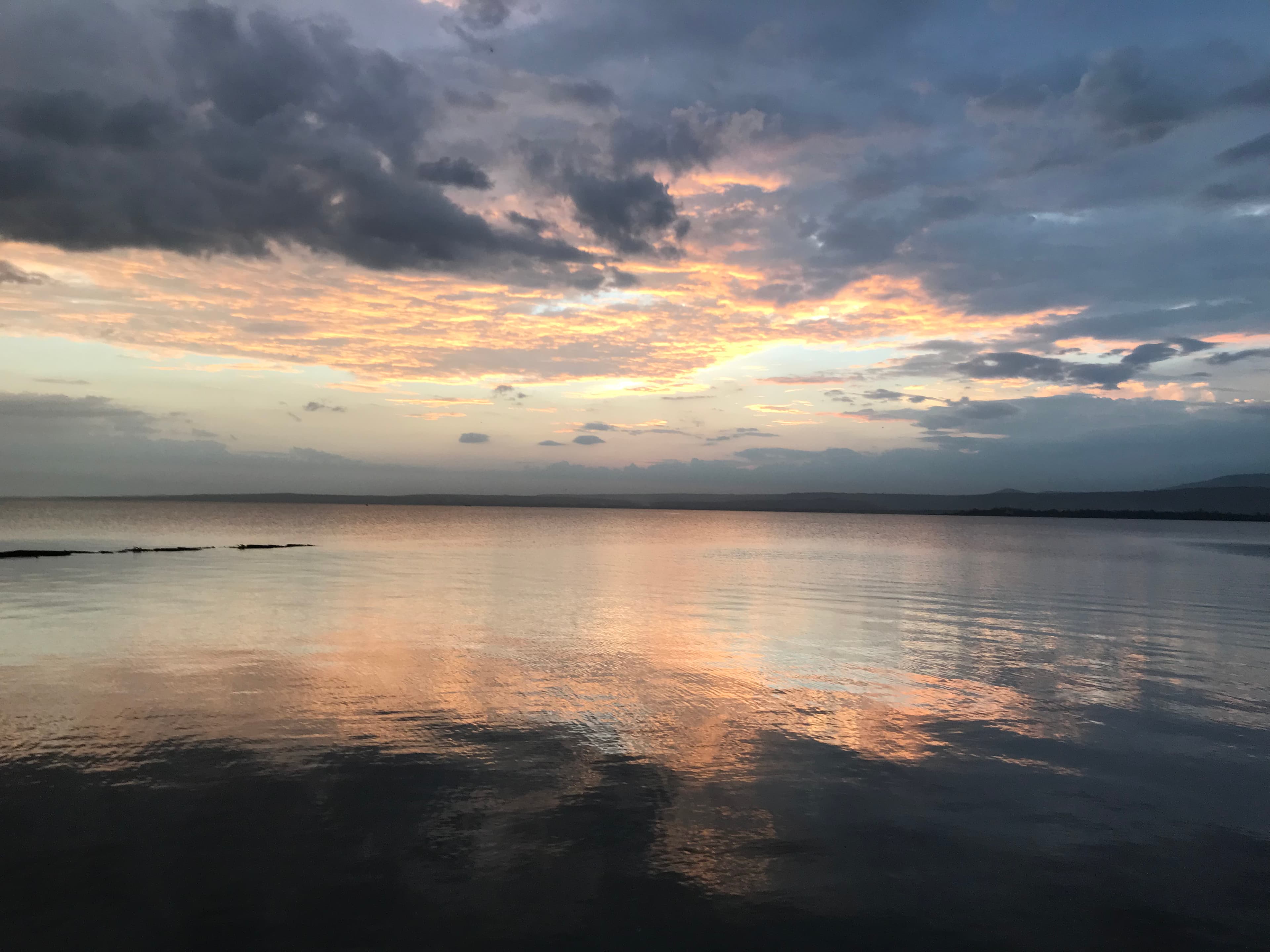 Beautiful view of sunset