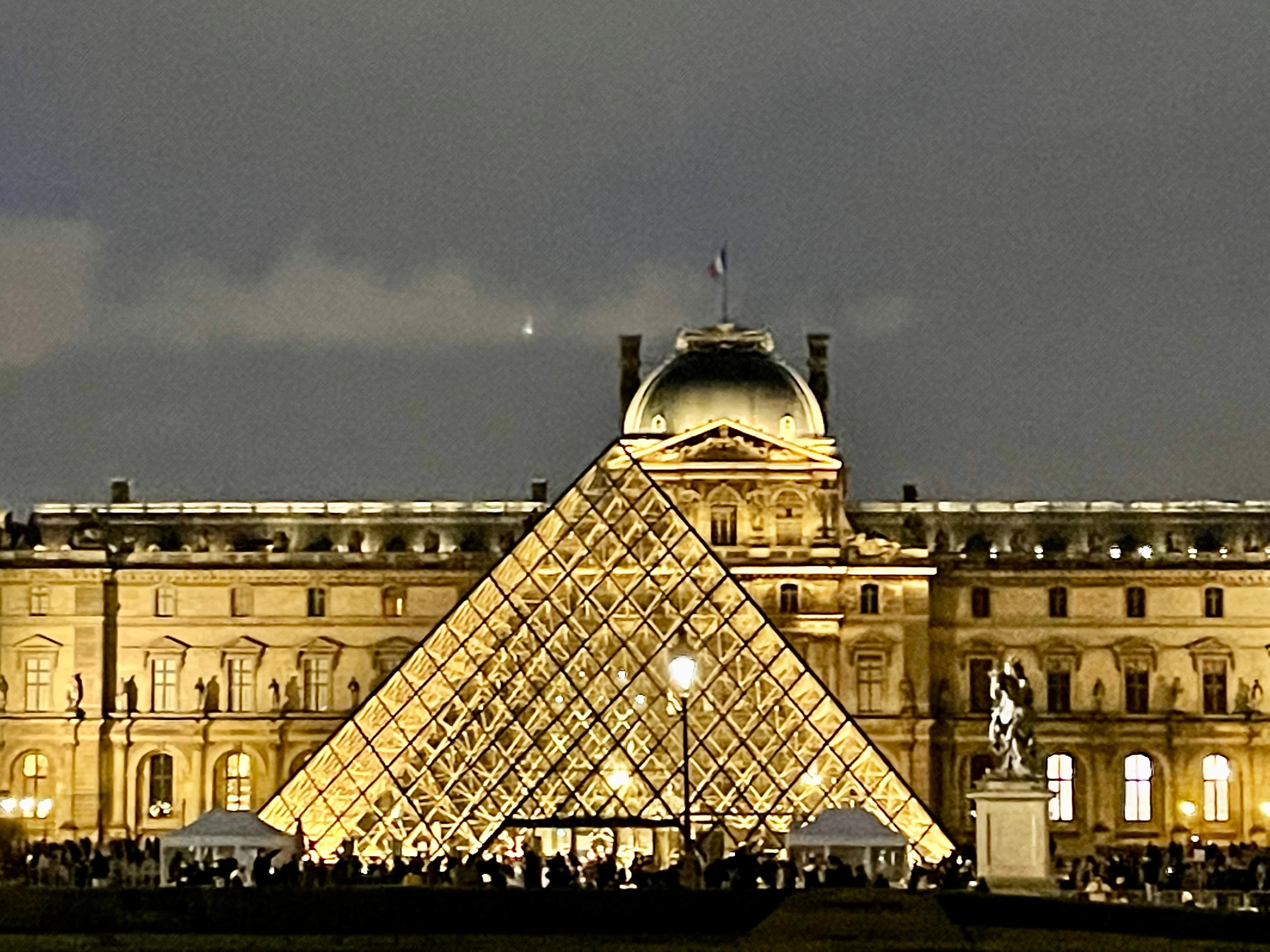 Visiting the Louvre Museum in Paris