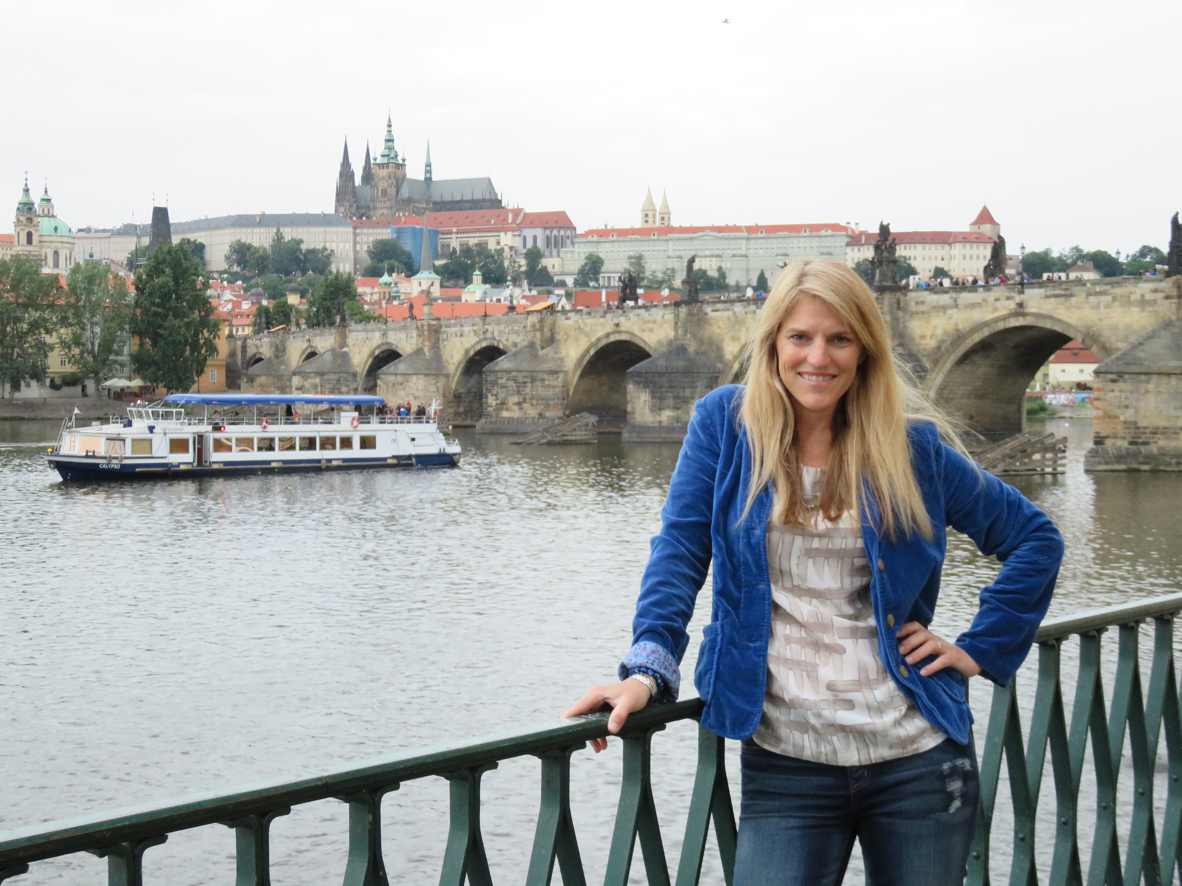 Travel advisor posing