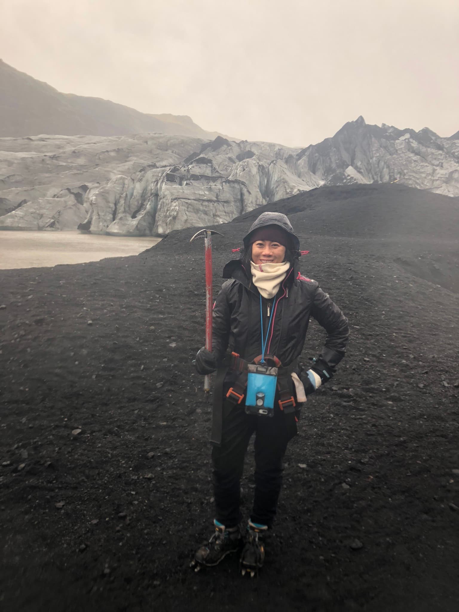 Winnie in the mountains