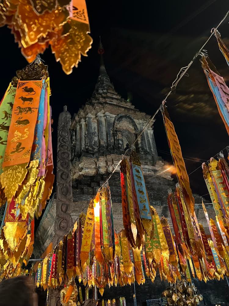 Night view of a building