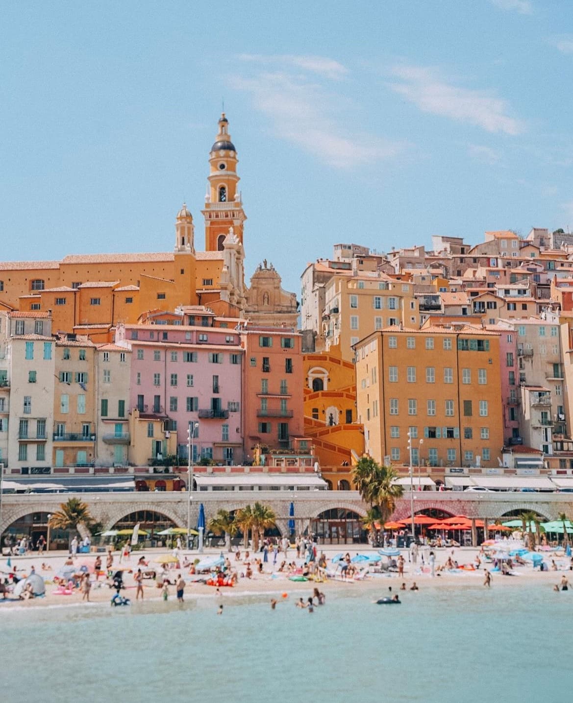 Picture of people enjoying at beach