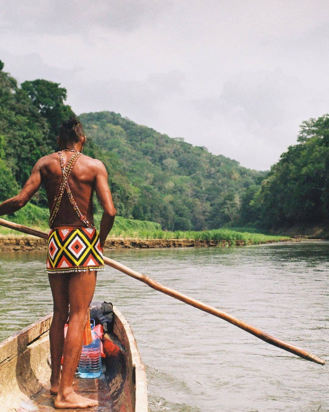 Picture of man sailing