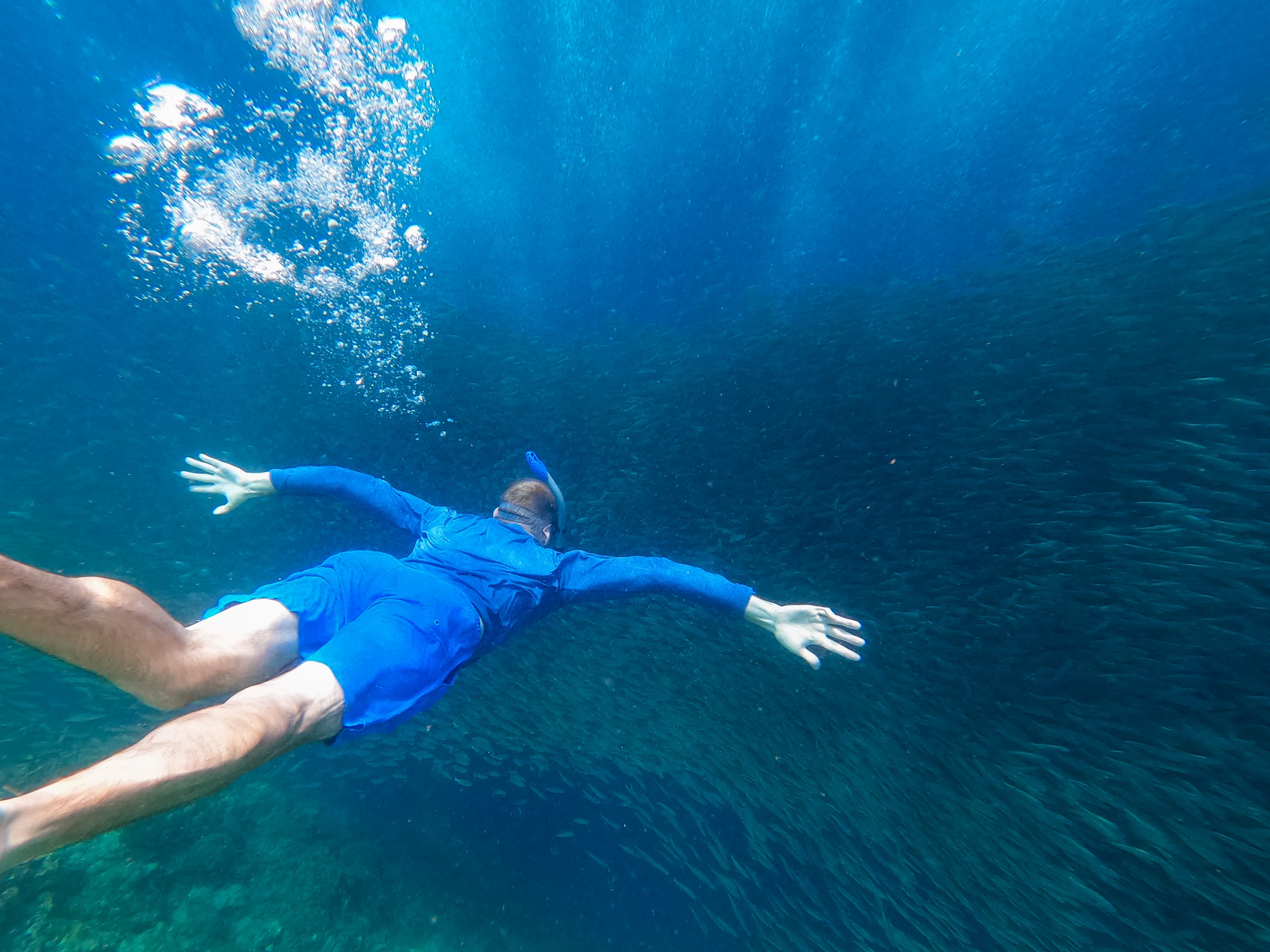 Deep sea diving experience