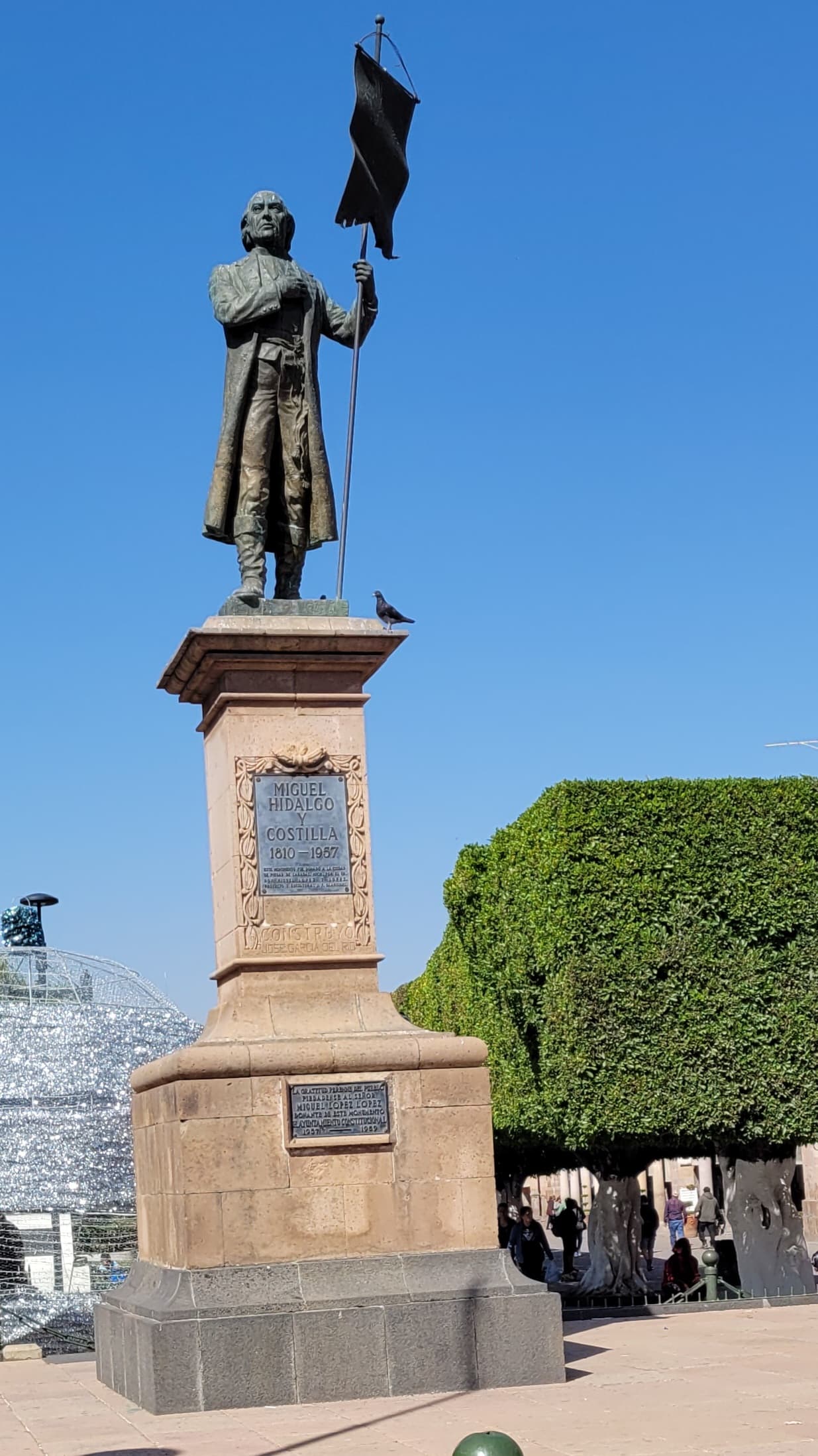 View of a statue