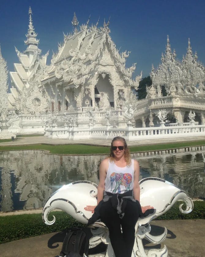 Visiting Wat Rong Khun - White Temple in Thailand