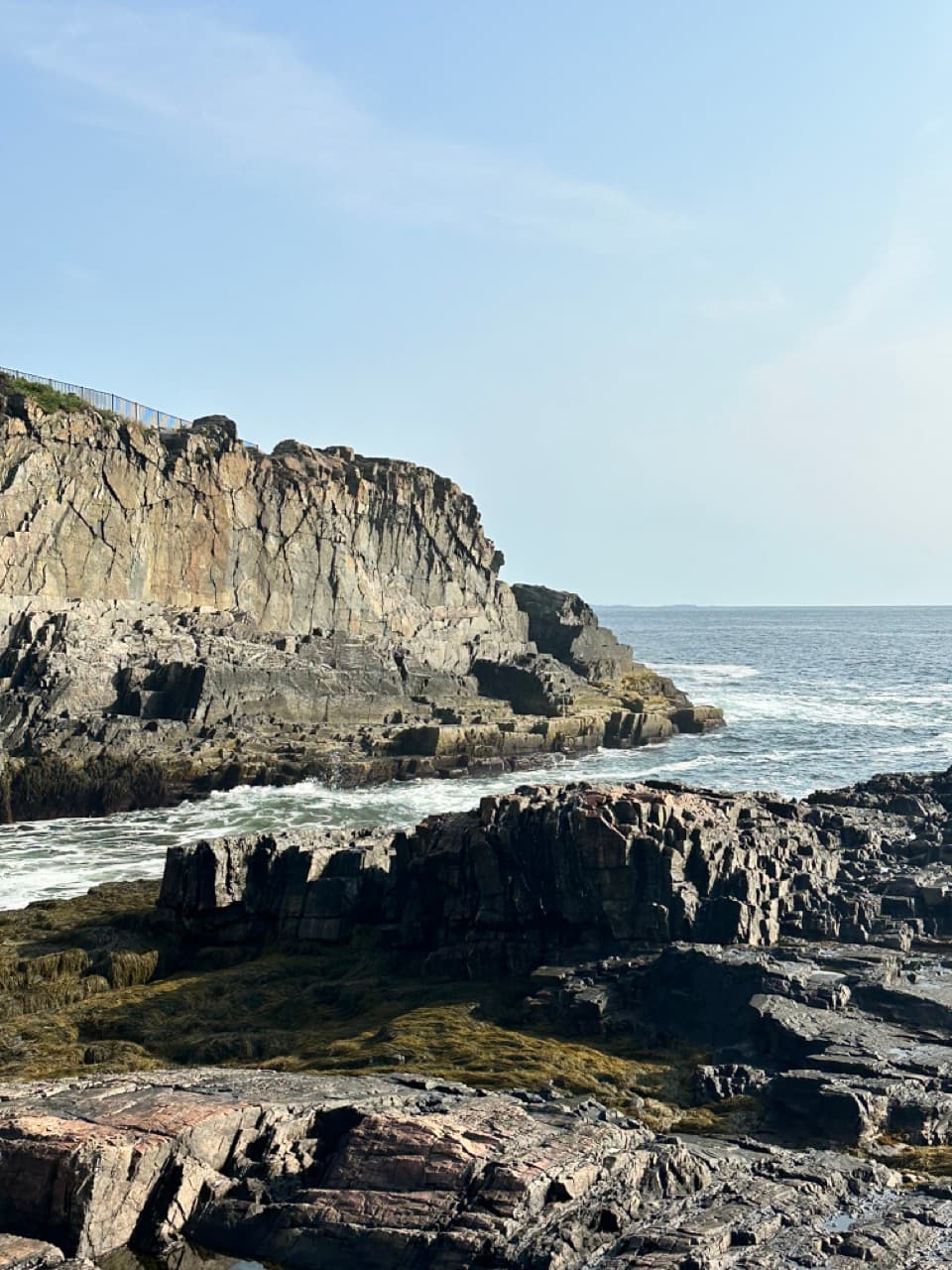 Sea and sea side view