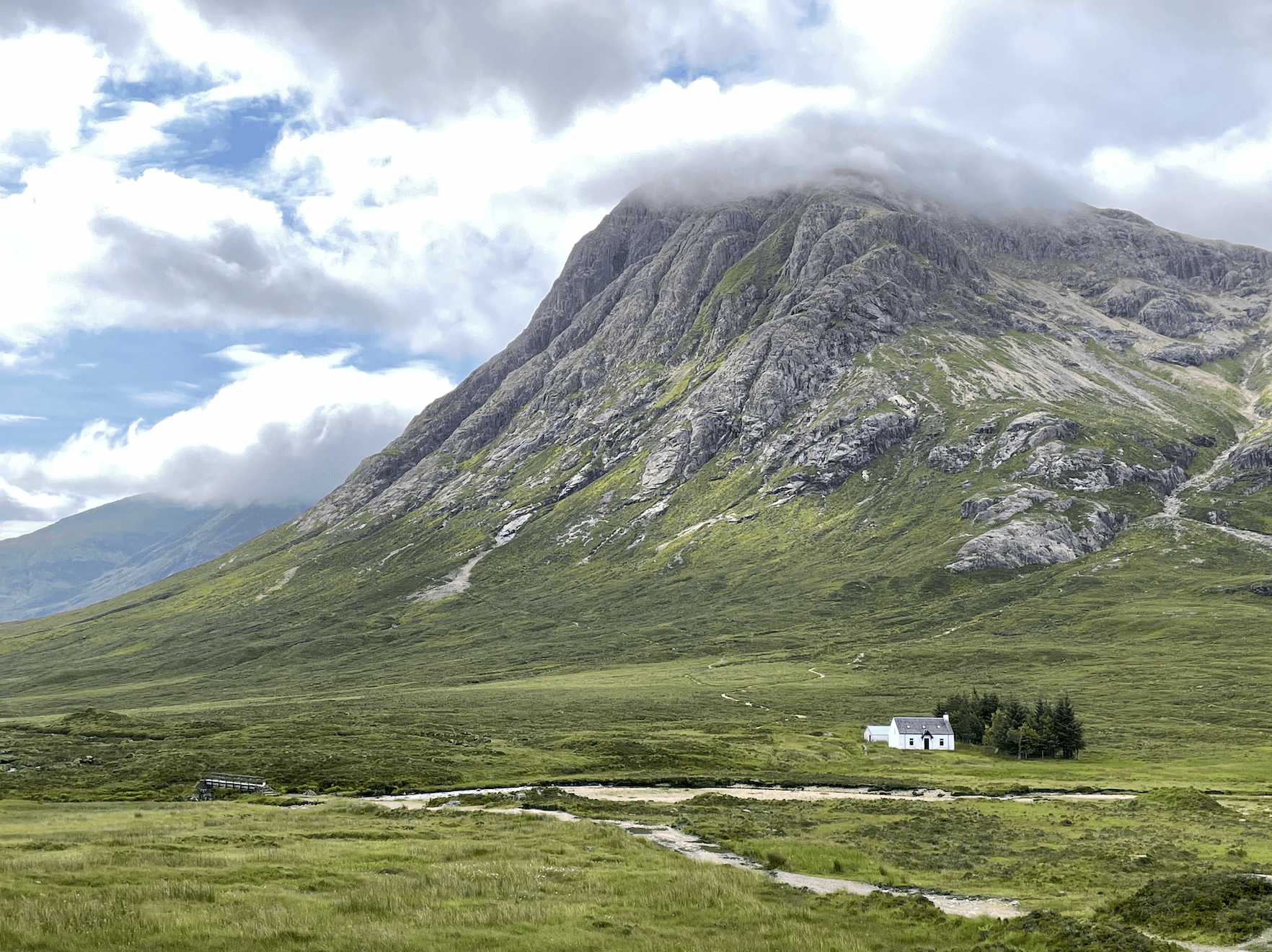 Beautiful view of the mountain