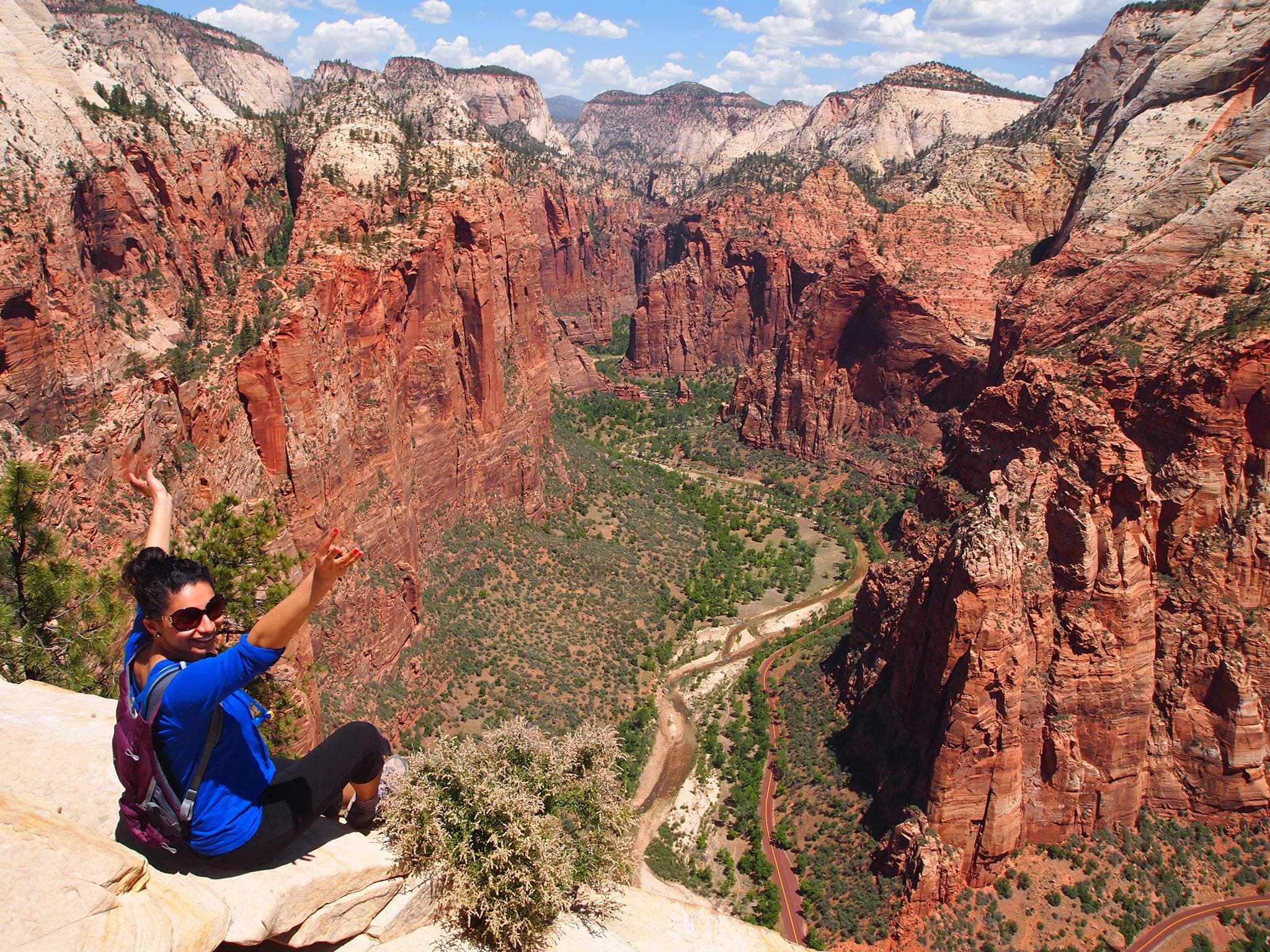 Picture of Jyoti at Zion National Park