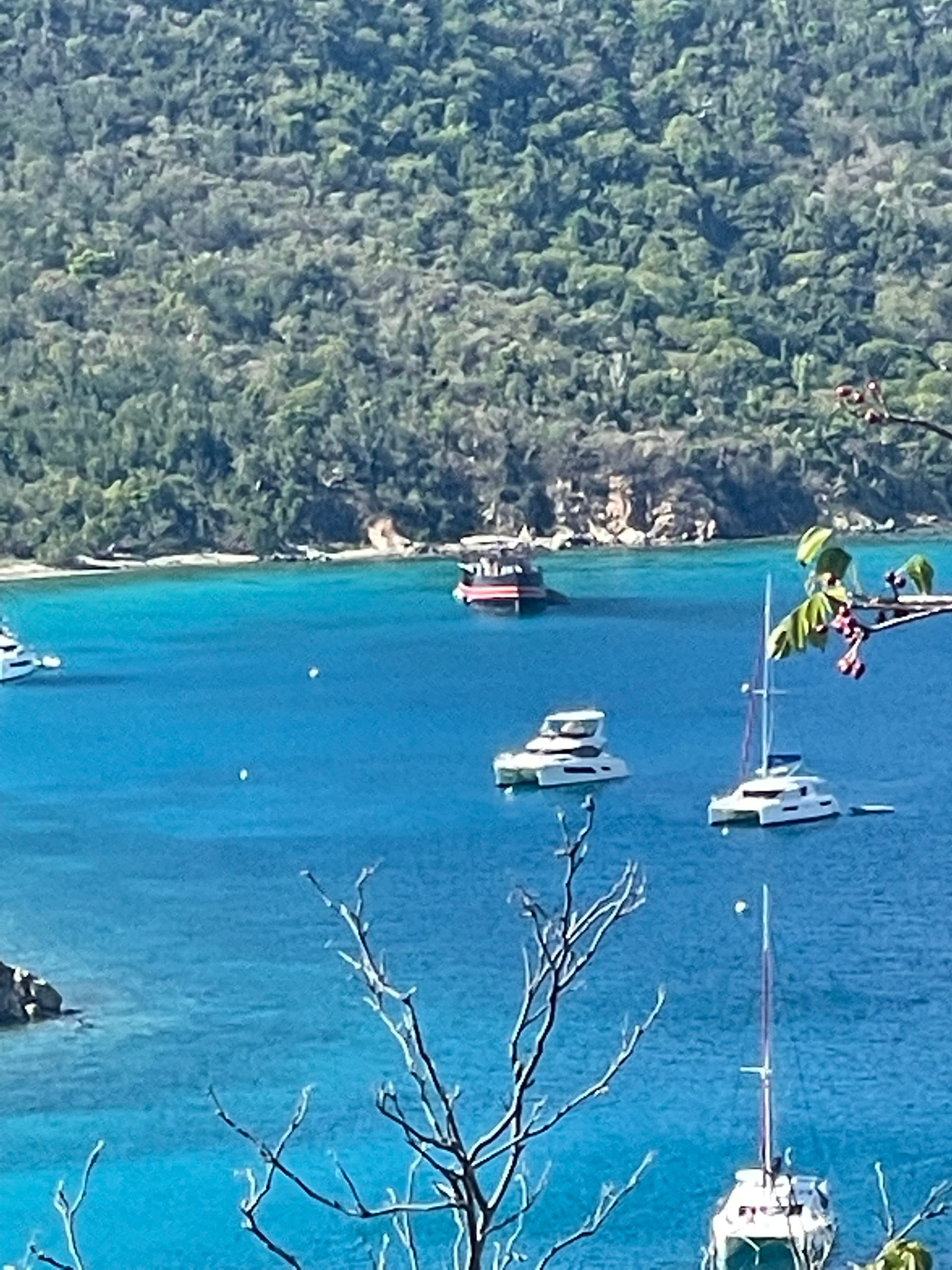 Sea and boat view