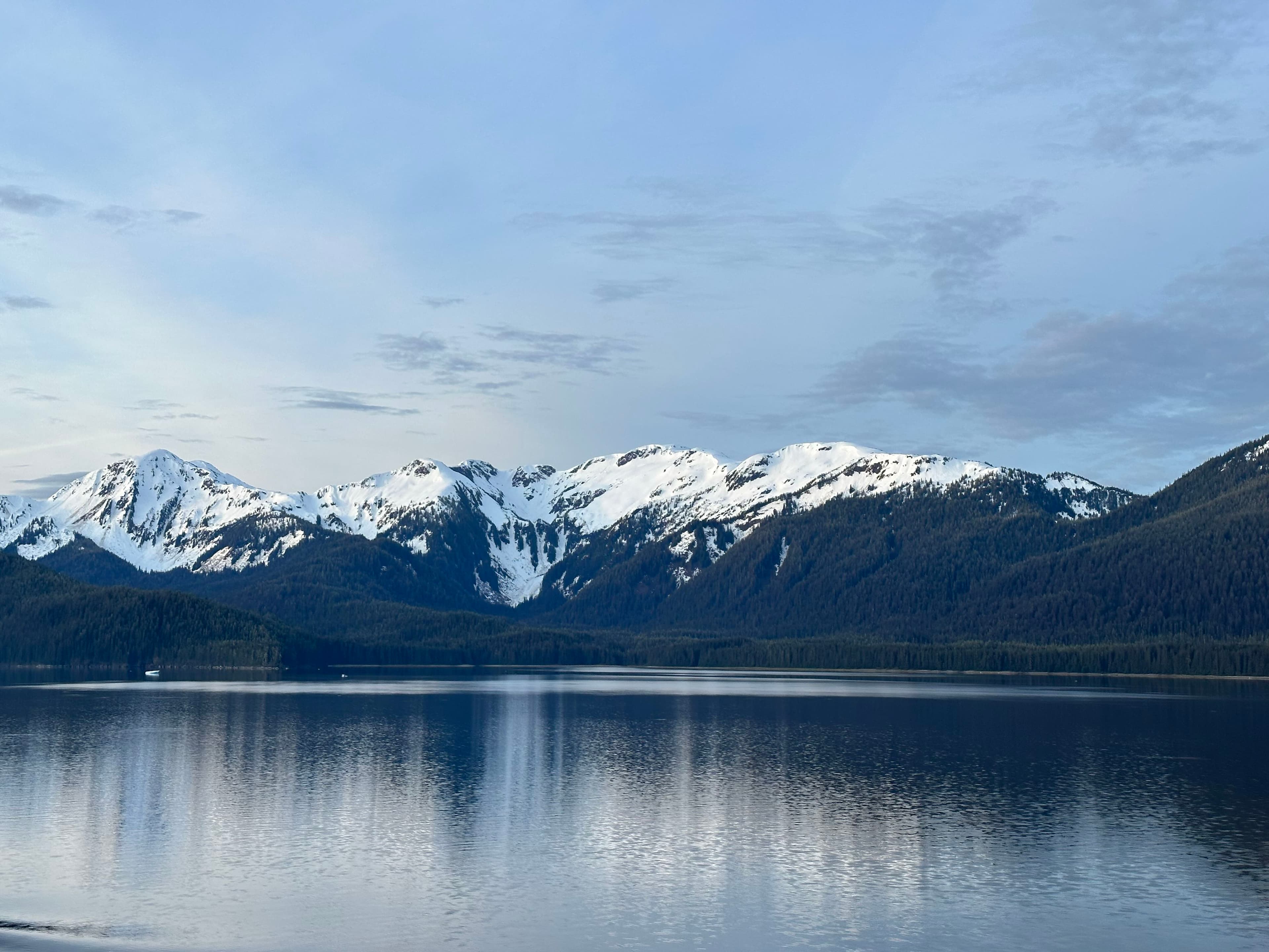 Picture of snowy mountains