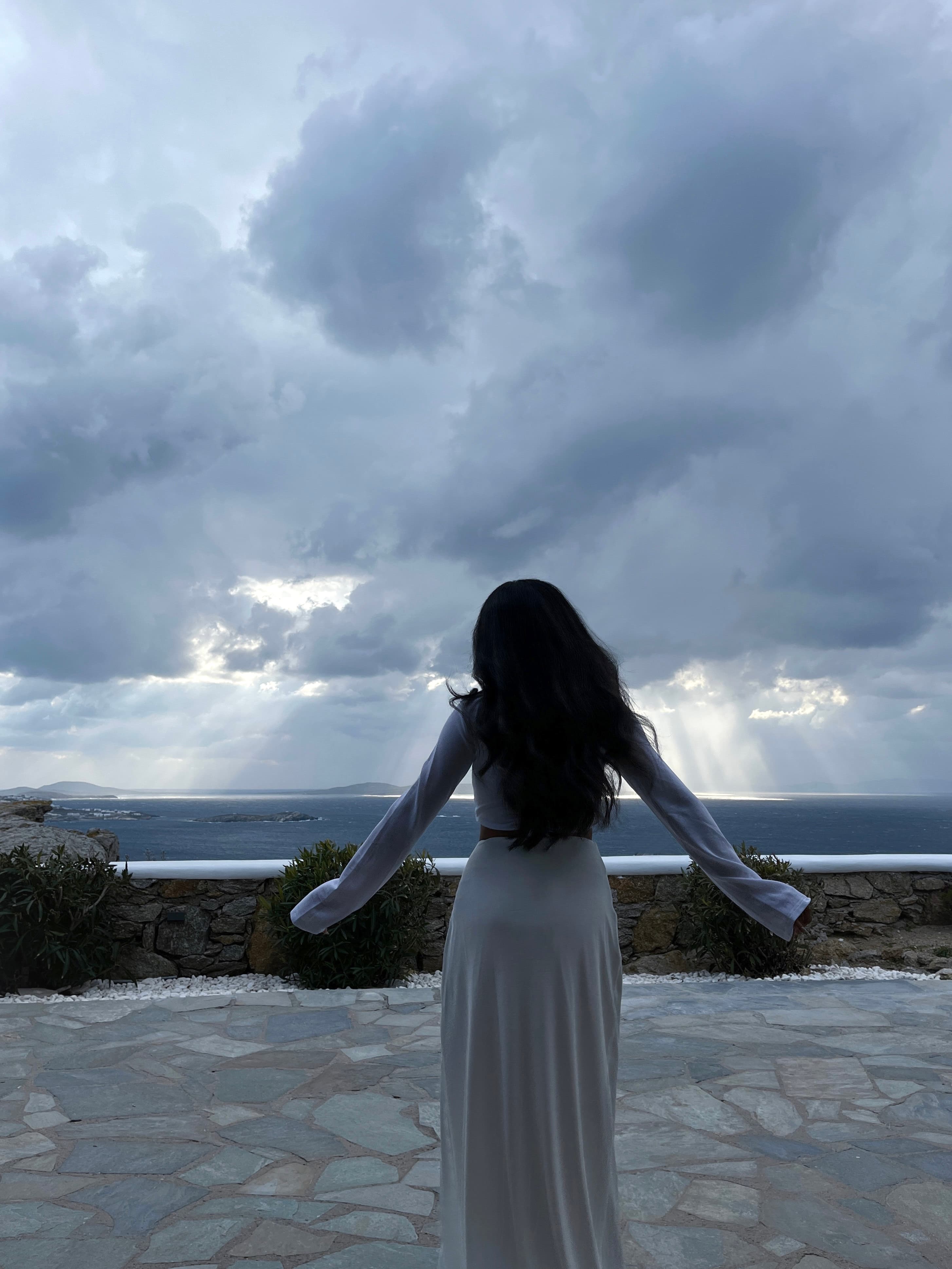 heysha on a cloudy day