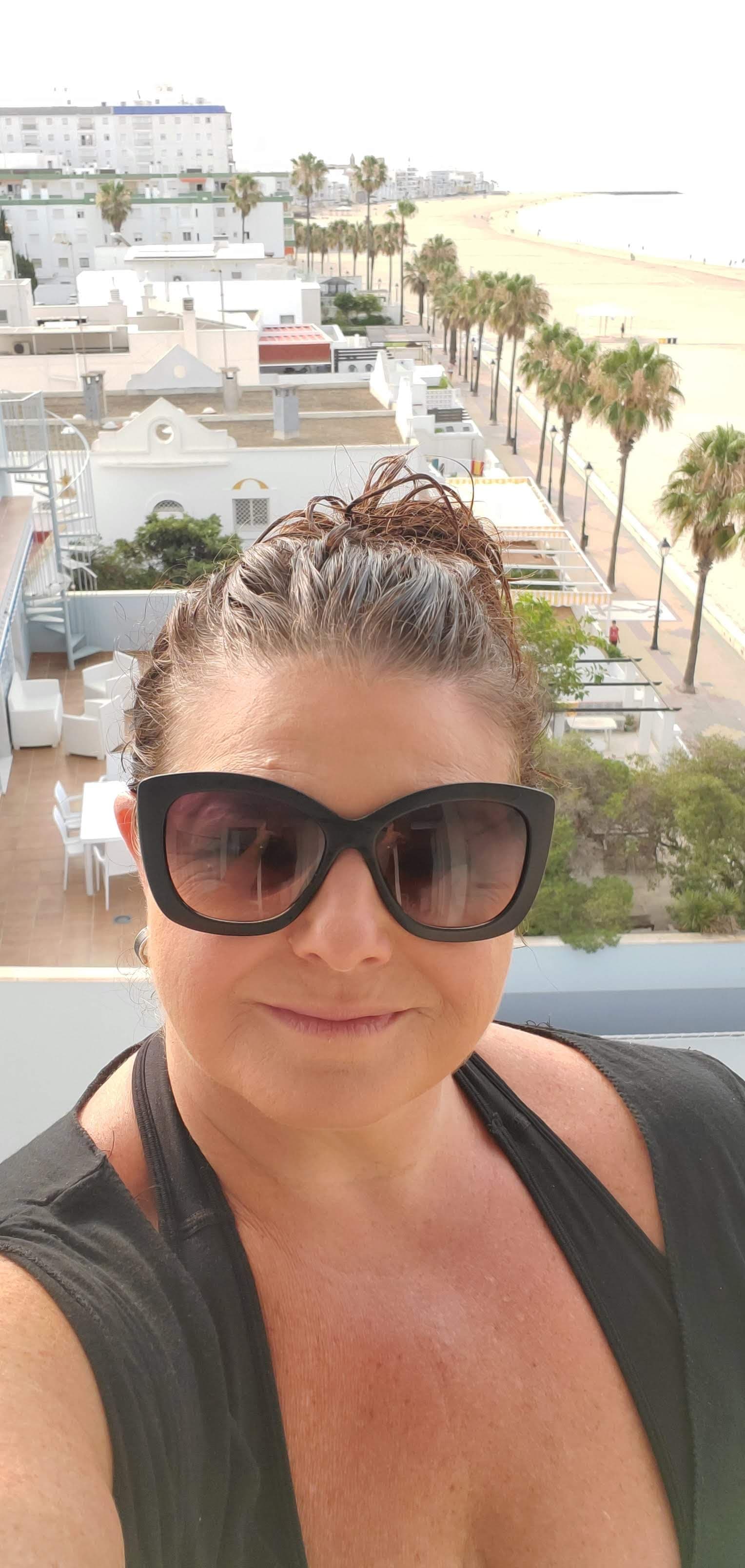 Travel advisor posing