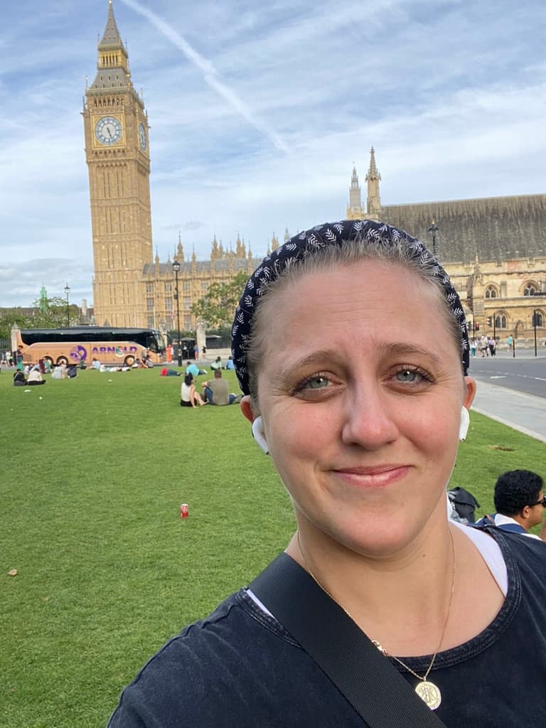 Picture of Alexis at Big Ben