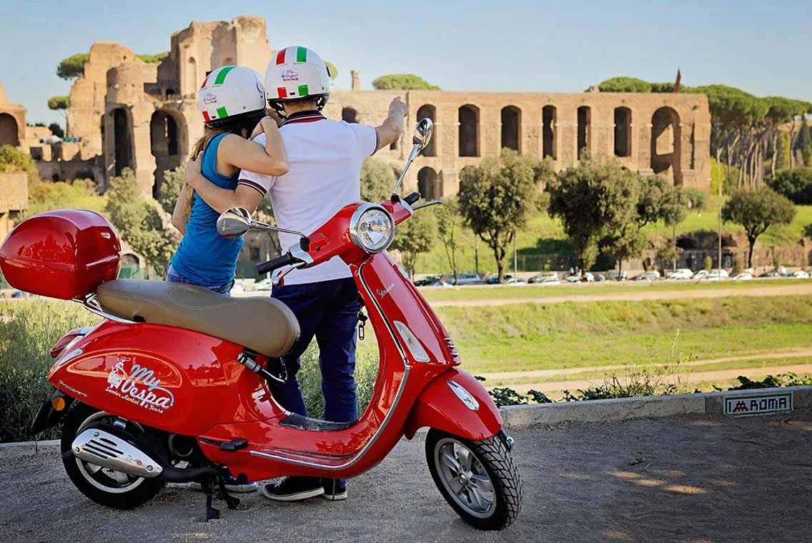 A Vespa tour offers an exhilarating and immersive way to explore the city of Rome.