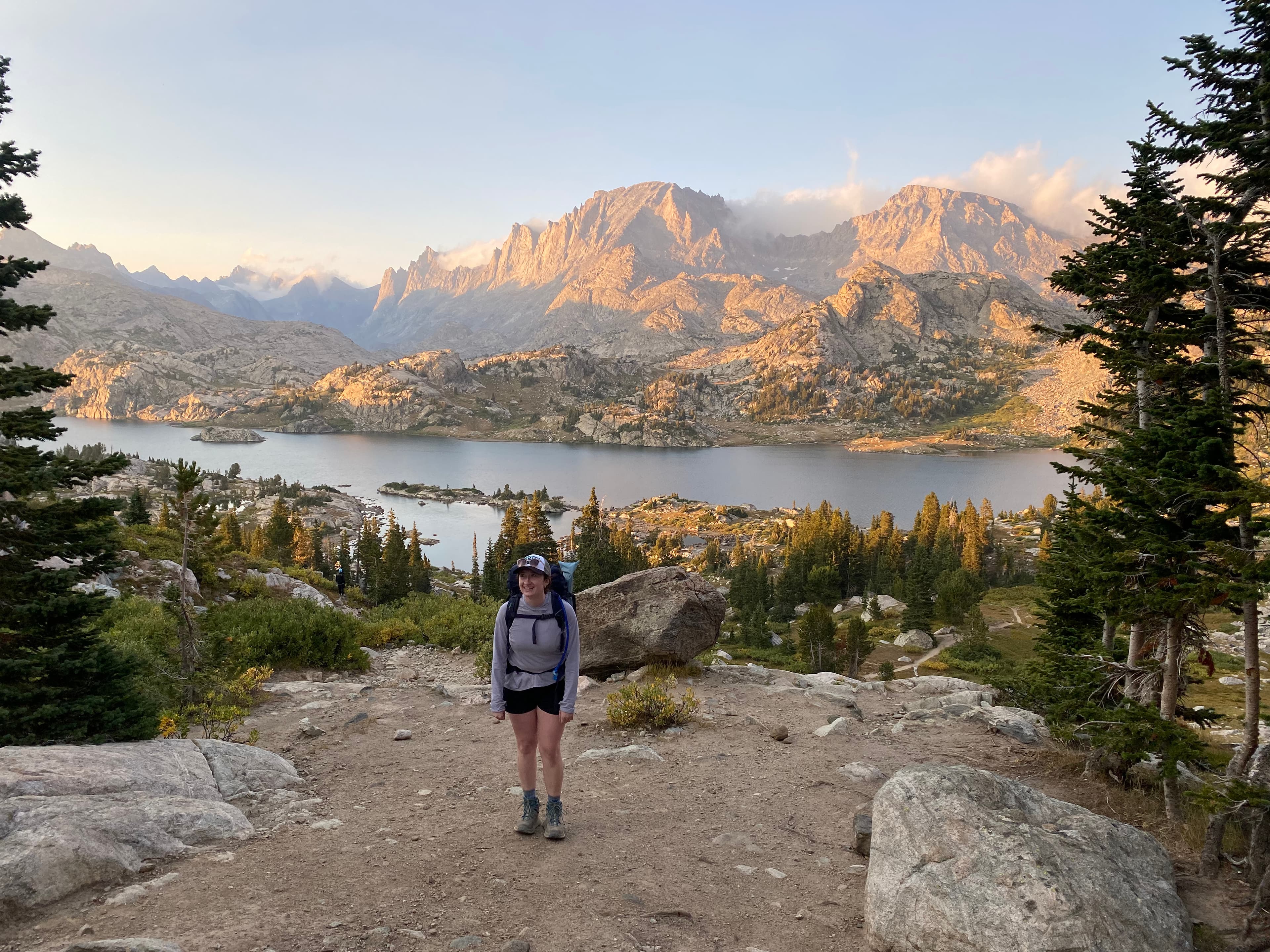Picture of Maddie hiking