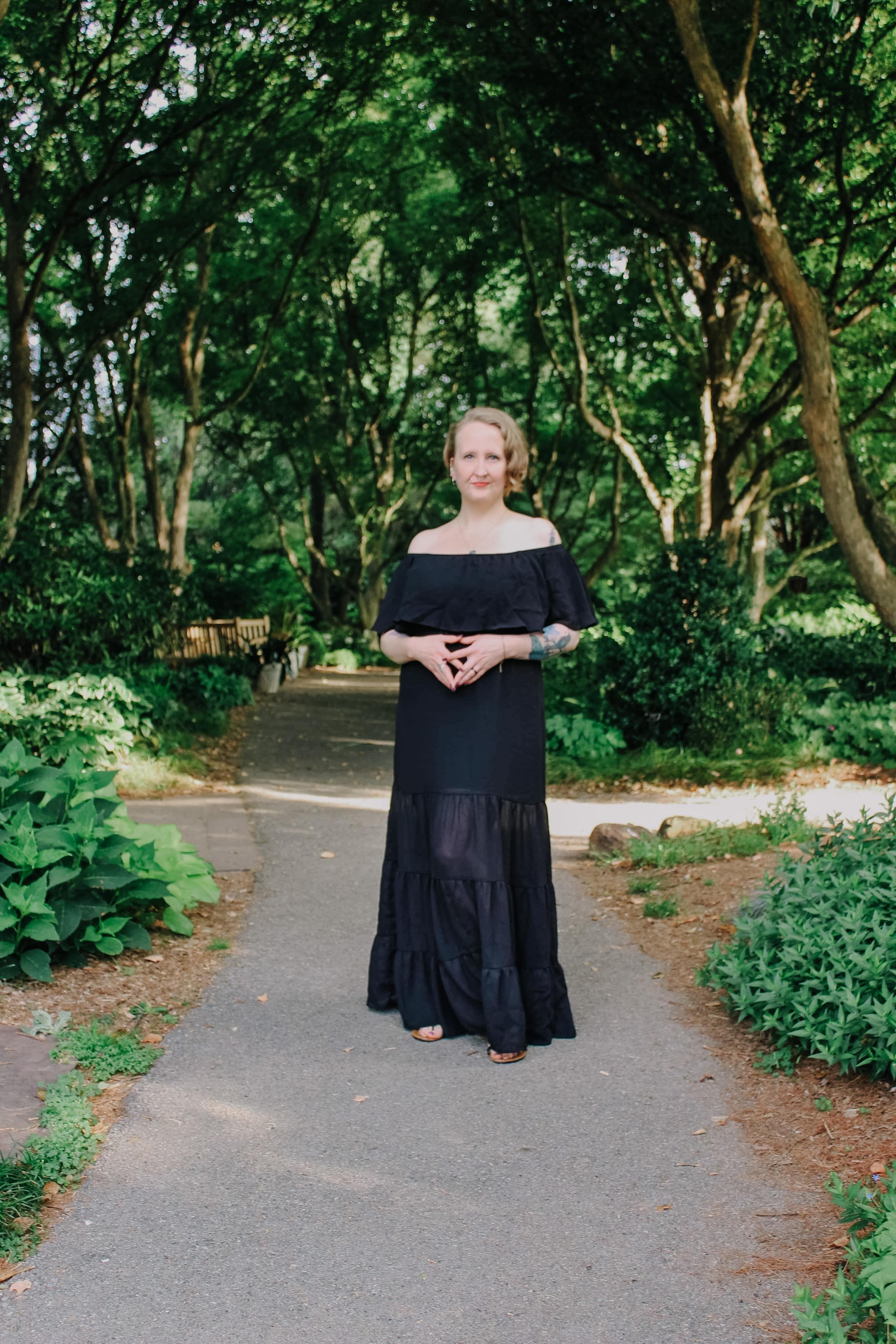 Picture of Jennifer in black dress