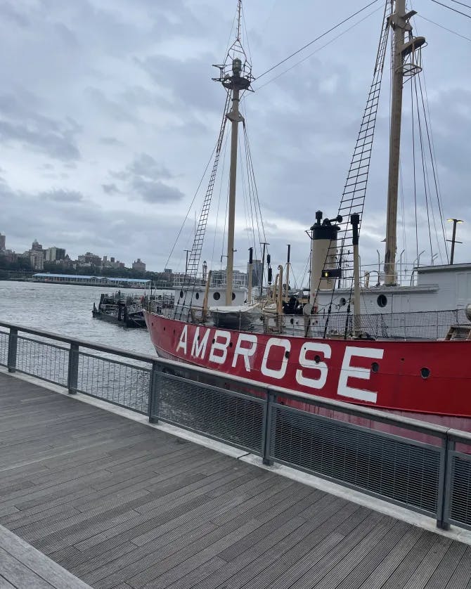A ship named Ambrose