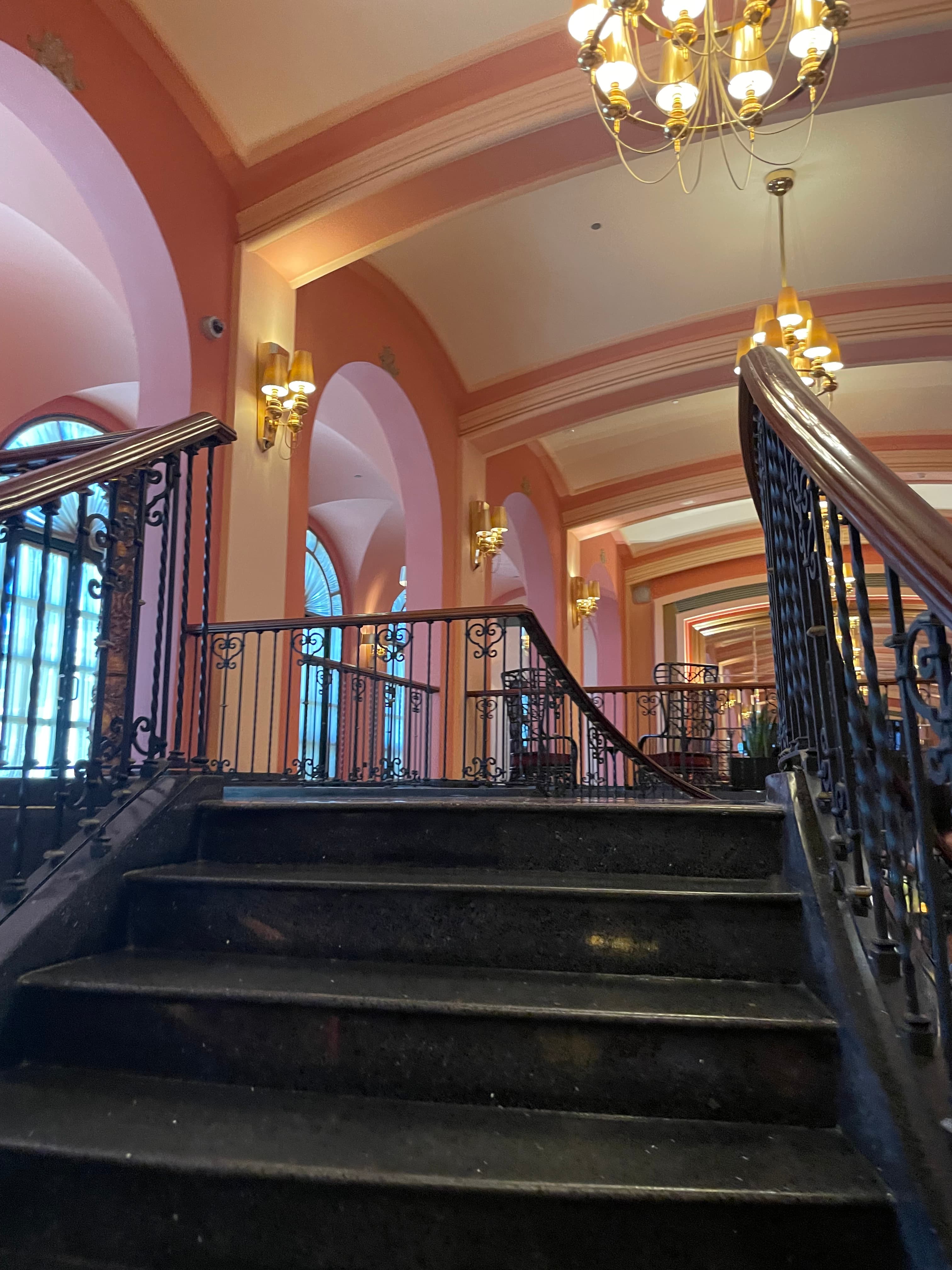 View of beautiful stairs