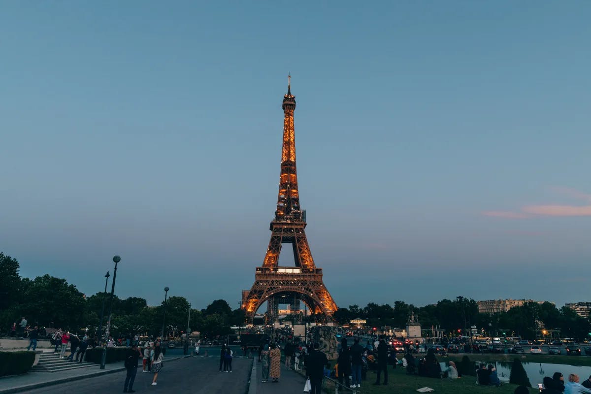 Beautiful Eiffel tower