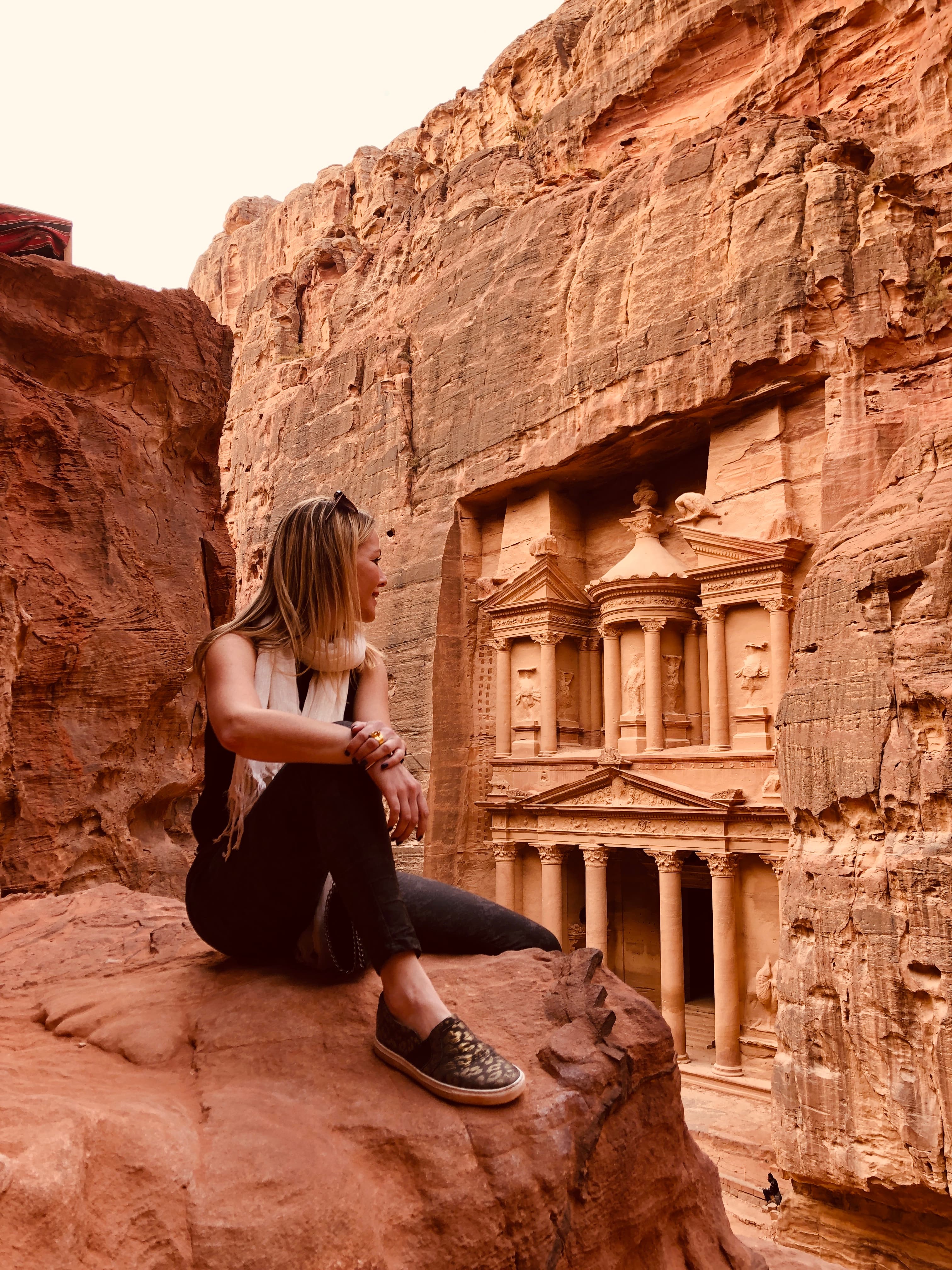 Visiting Petra in Jordan