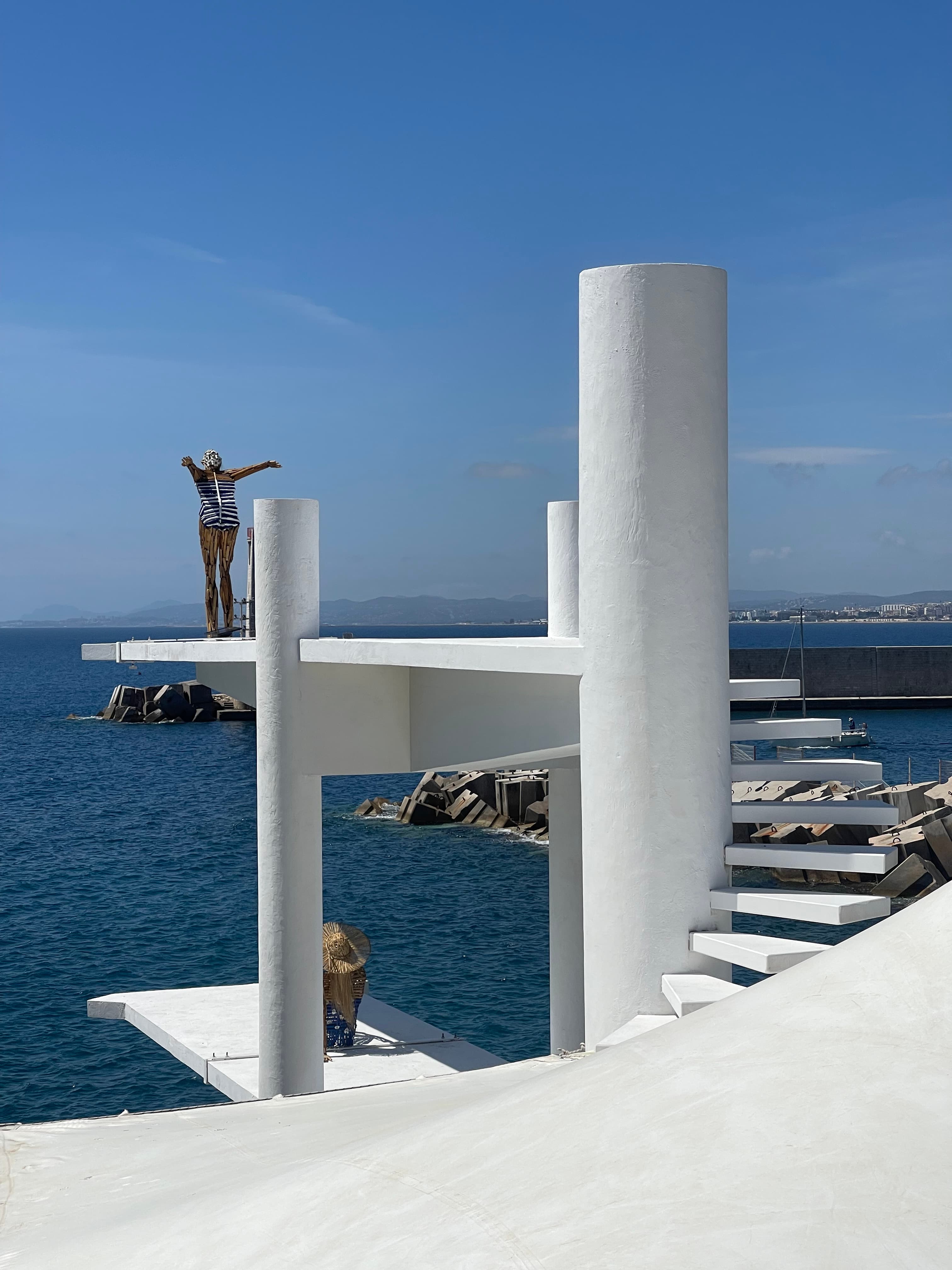 Sea and seaside view