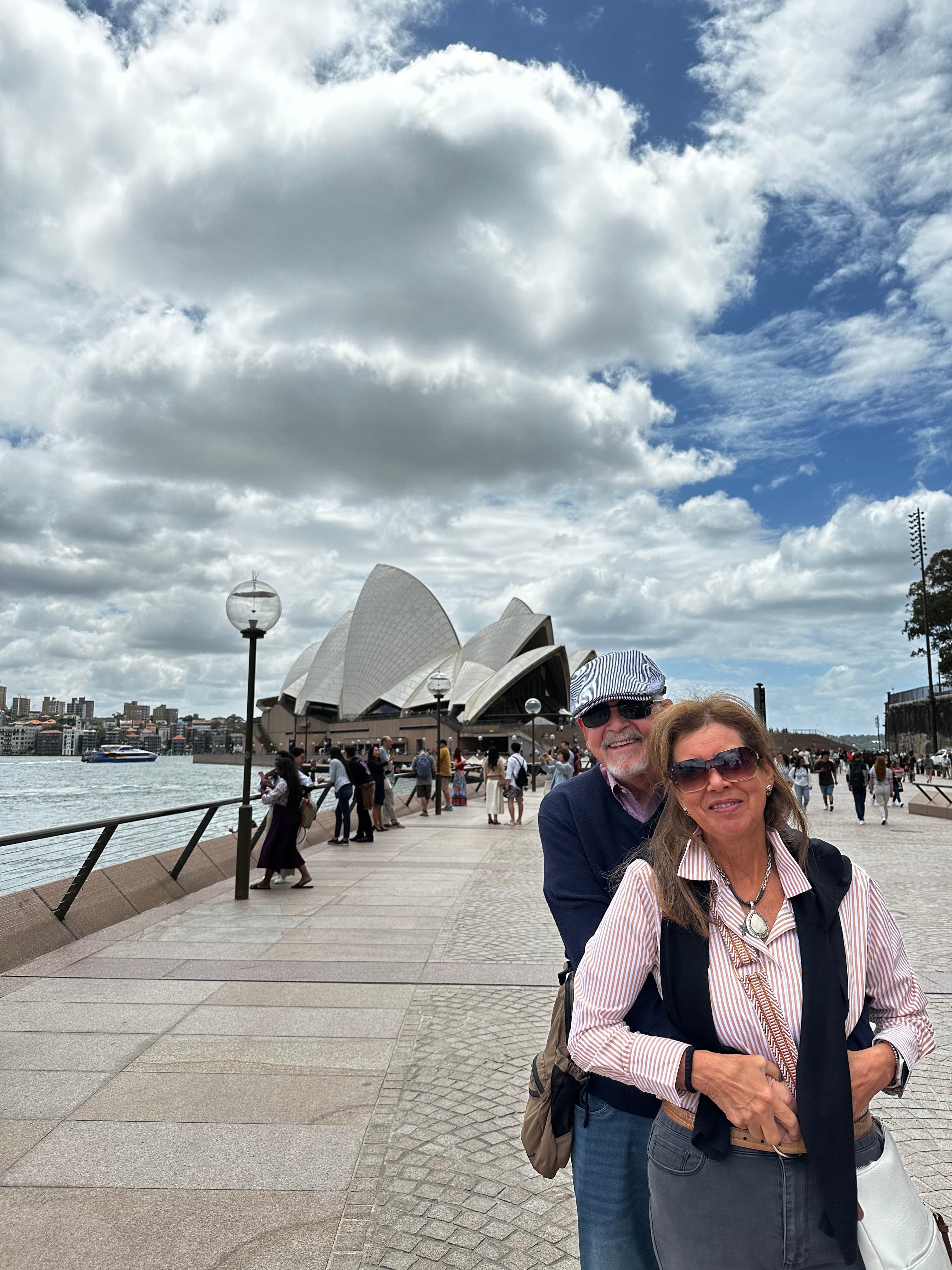 Posing for a couple photo