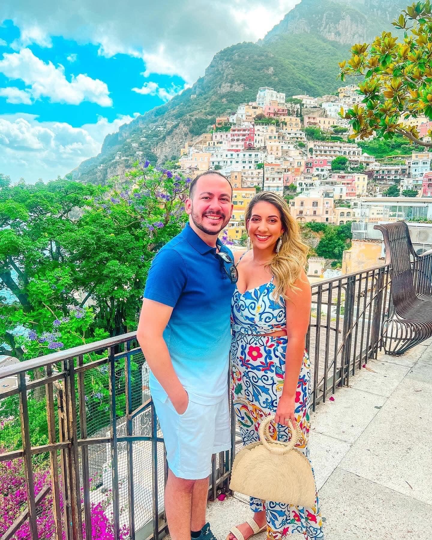 Posing for a couple photo