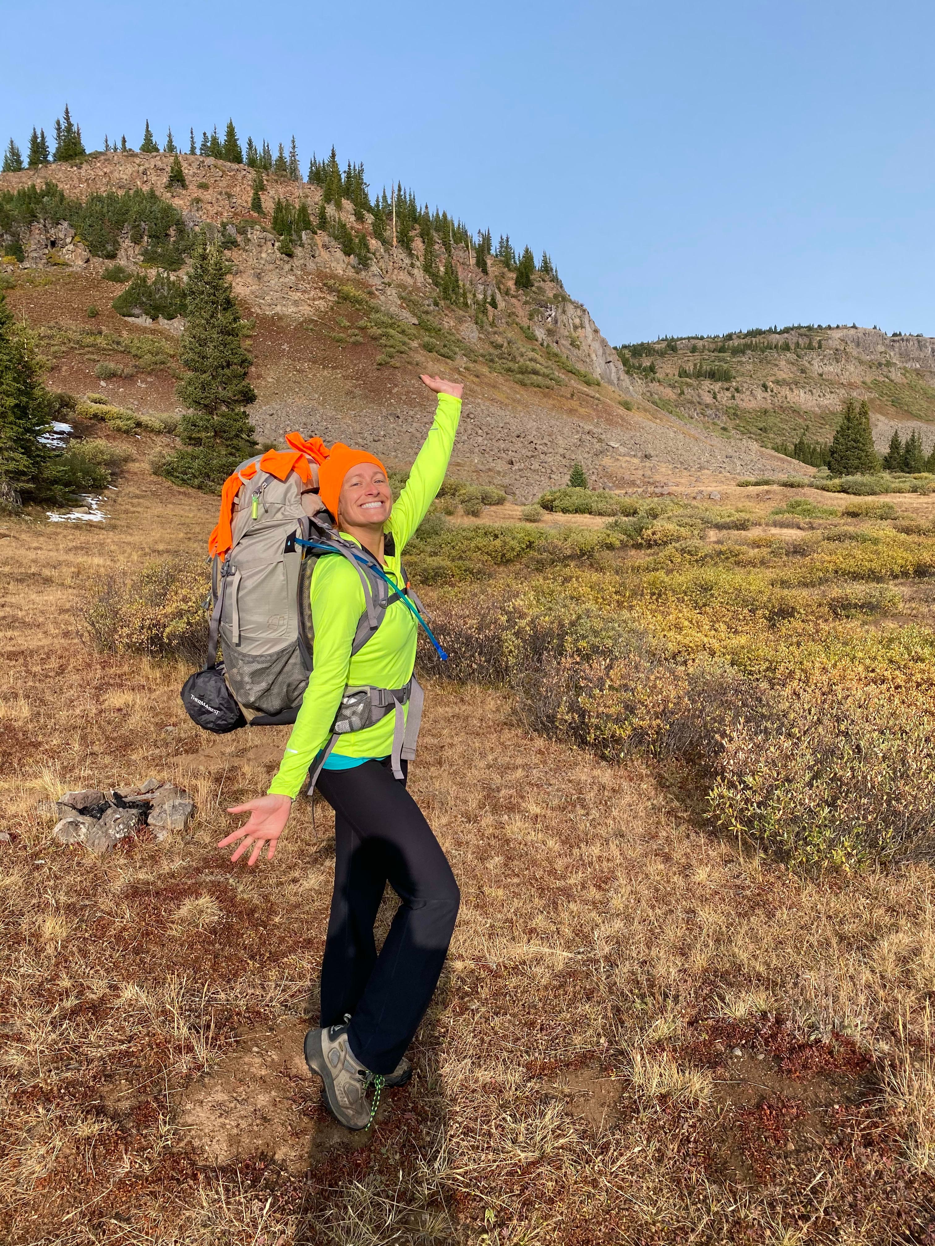 Picture of Laura hiking