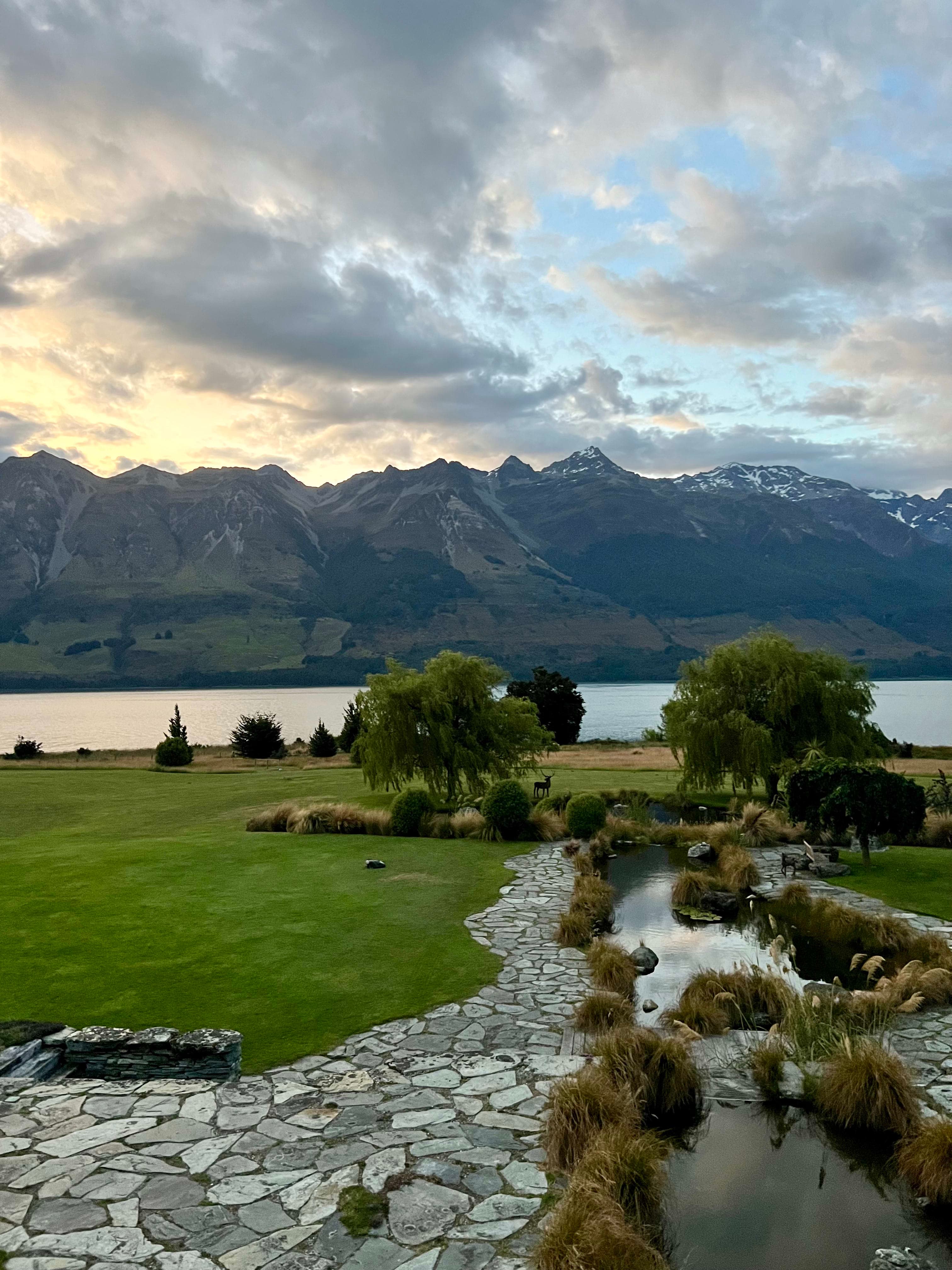 Beautiful view of the lake