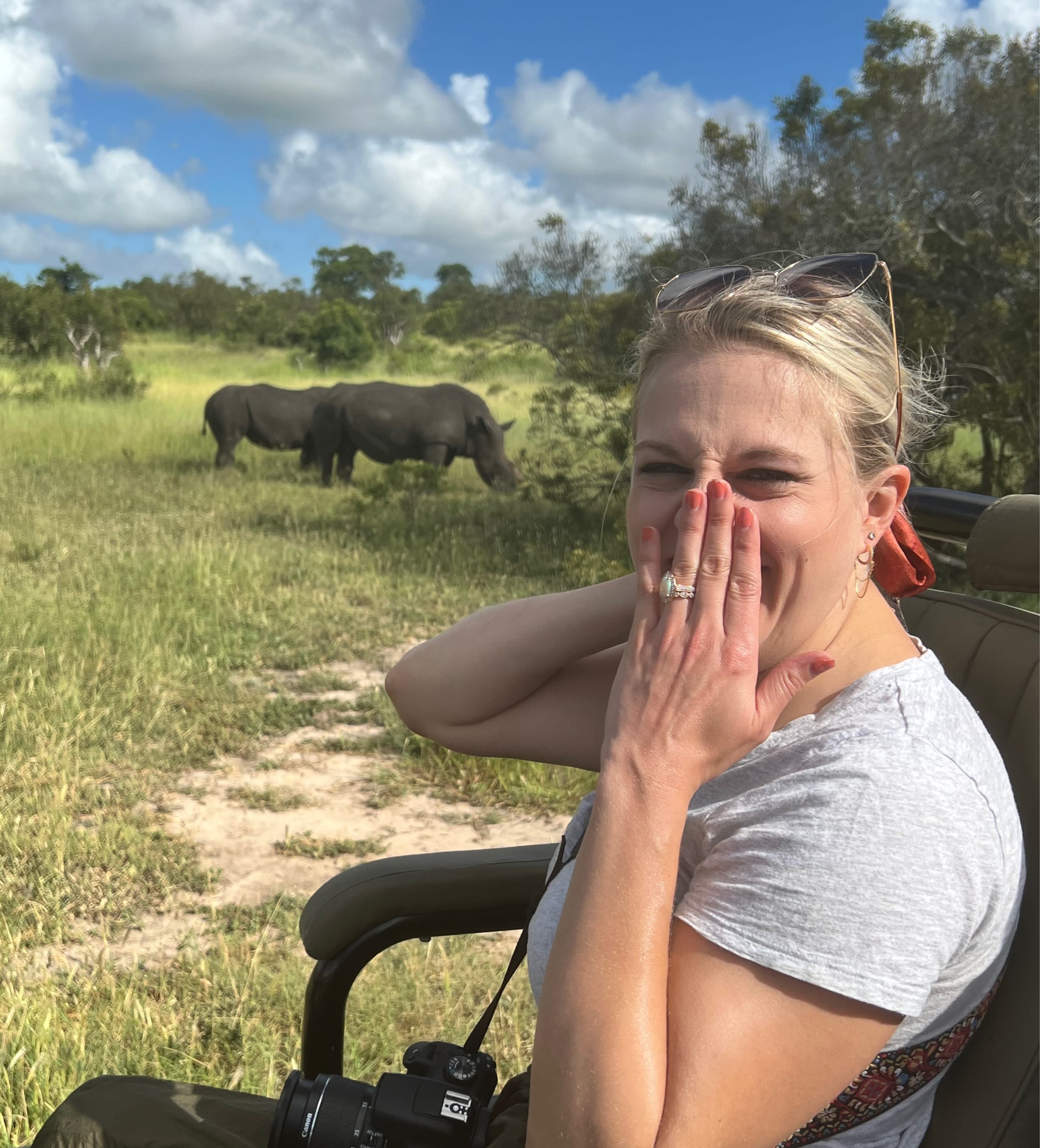 Picture of Laurel in safari